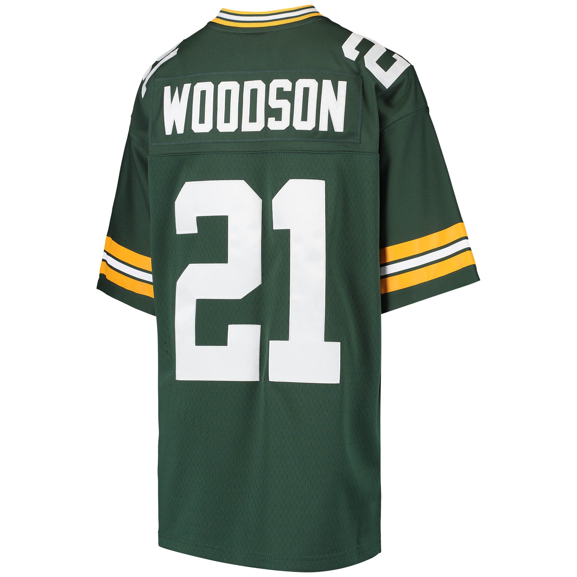 Youth Green Bay Packers Charles Woodson Mitchell & Ness Green Retired Player Legacy Jersey JS4388 nicesnker - Image 3