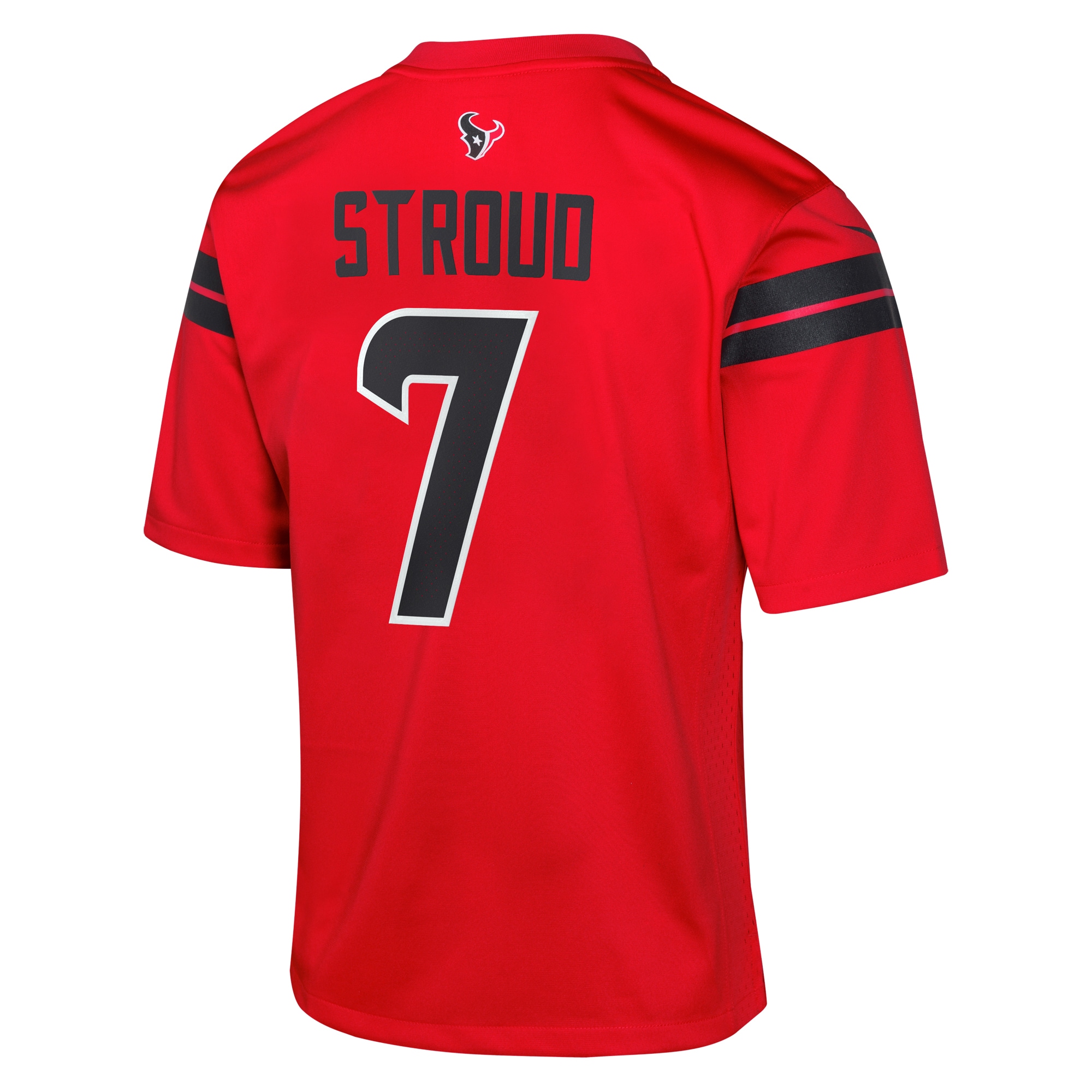 Youth Houston Texans C.J. Stroud Red Alternate Game Jersey JS1468 nicesnker - Image 3