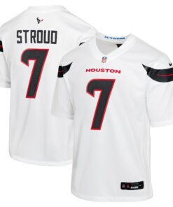 Youth Houston Texans C.J. Stroud White Game Jersey JS3364 nicesnker