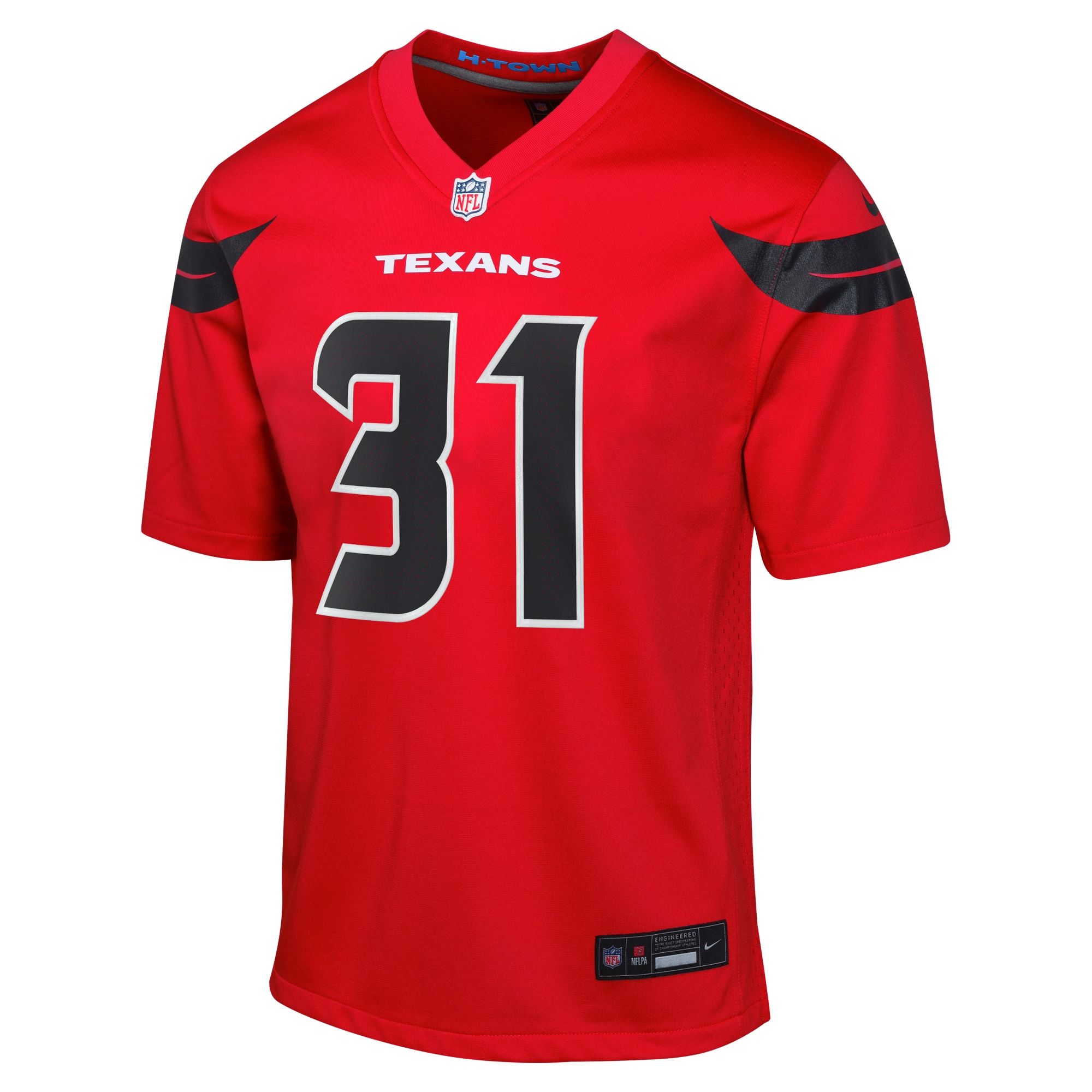 Youth Houston Texans Dameon Pierce Red Alternate Game Jersey JS6159 nicesnker - Image 2