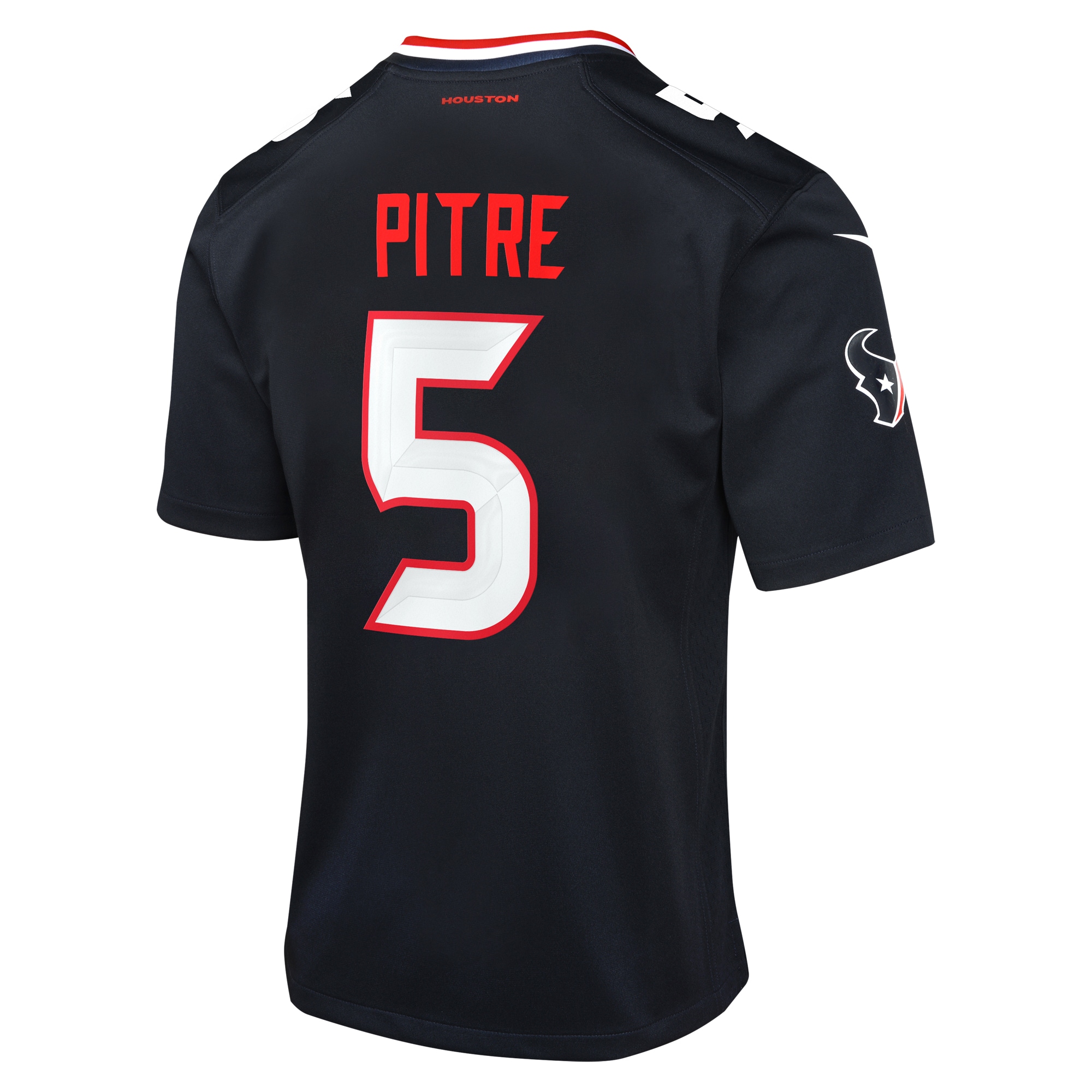 Youth Houston Texans Jalen Pitre Navy Game Jersey JS9089 nicesnker - Image 3