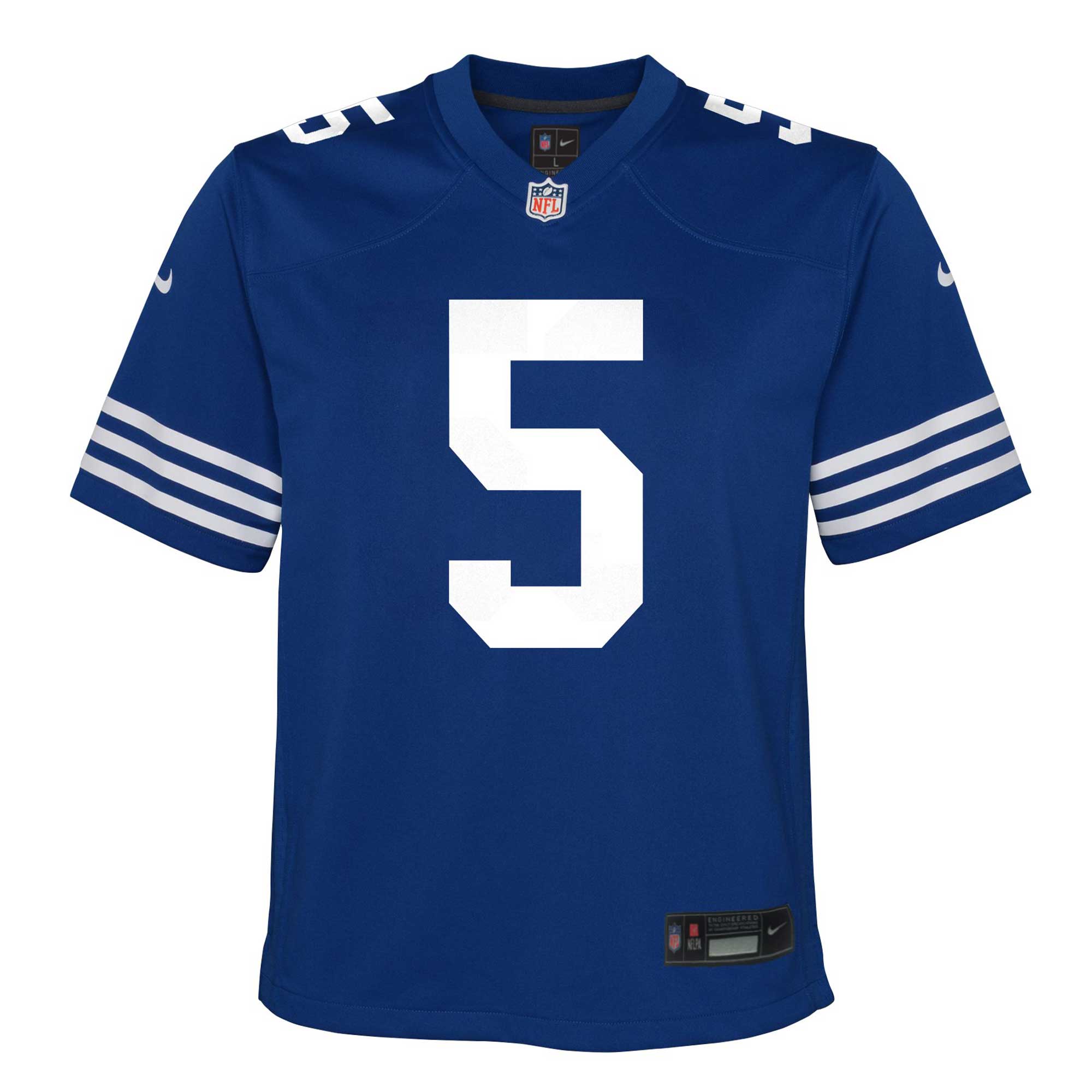 Youth Indianapolis Colts Anthony Richardson Royal Alternate Player Game Jersey JS6268 nicesnker - Image 2