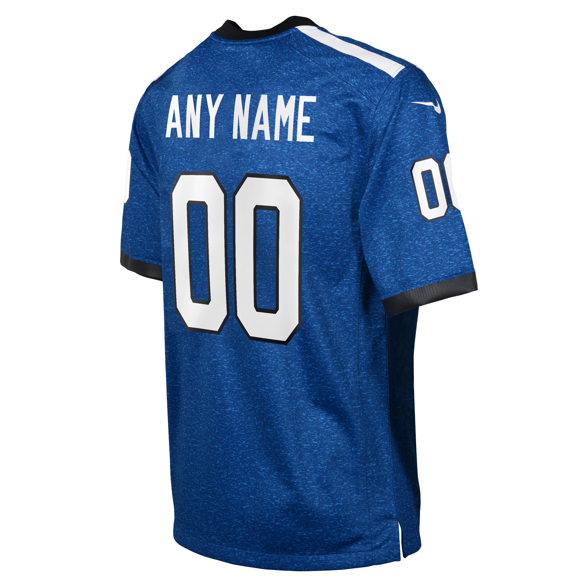 Youth Indianapolis Colts Blue Indiana Nights Alternate Custom Game Jersey JS8328 nicesnker - Image 3