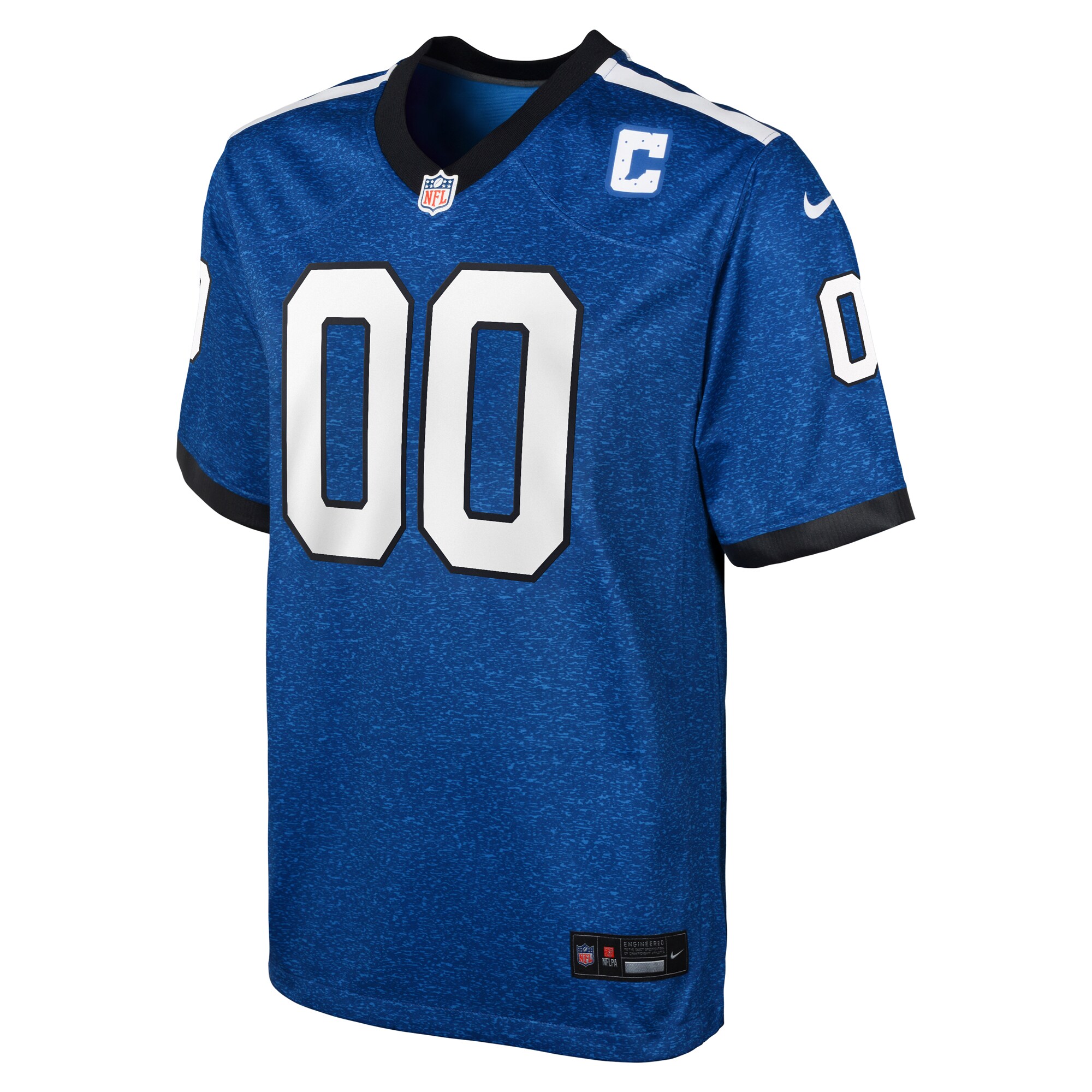 Youth Indianapolis Colts Blue Indiana Nights Alternate Custom Game Jersey JS8328 nicesnker - Image 2