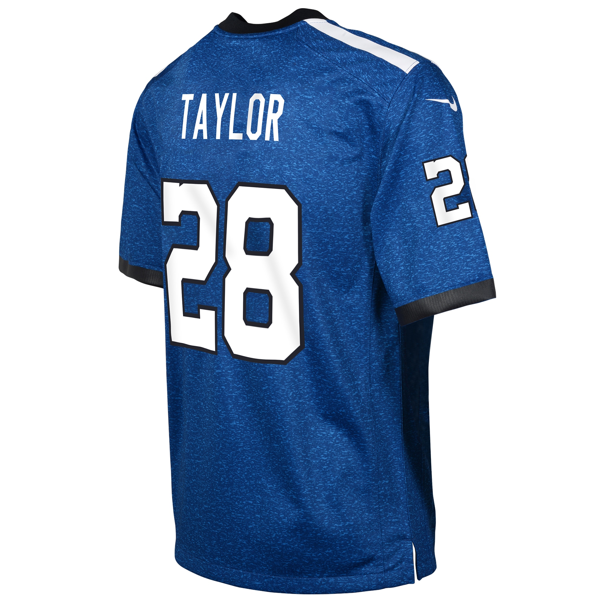 Youth Indianapolis Colts Jonathan Taylor Blue Game Jersey JS7047 nicesnker - Image 3