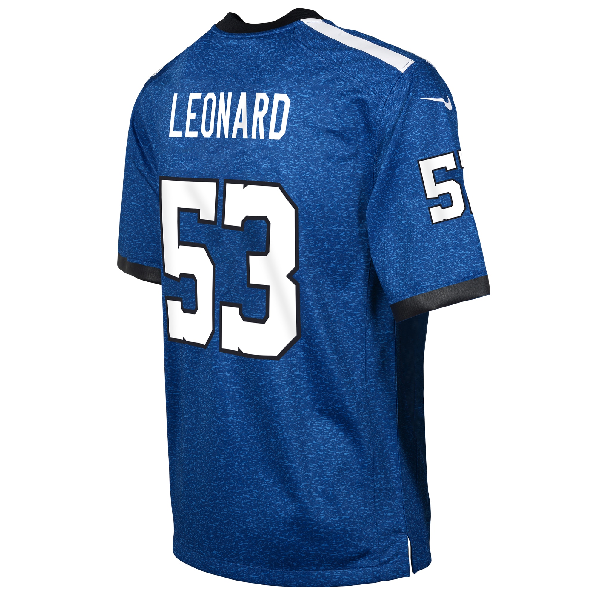 Youth Indianapolis Colts Shaquille Leonard Blue Game Jersey JS2594 nicesnker - Image 3