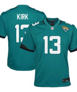 Youth Jacksonville Jaguars Christian Kirk Teal Game Jersey JS8008 nicesnker