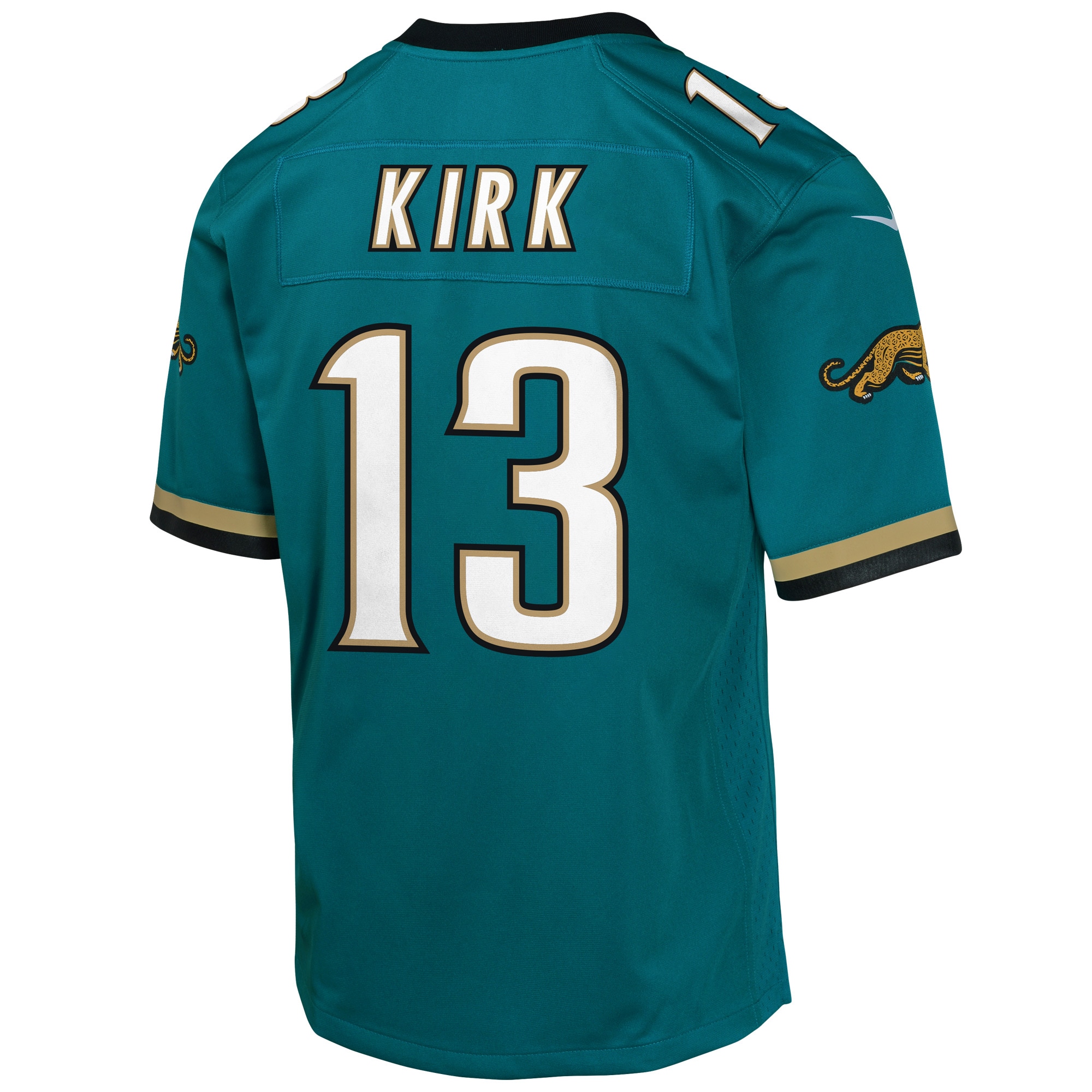 Youth Jacksonville Jaguars Christian Kirk Teal Prowler Throwback Player Game Jersey JS6443 nicesnker - Image 3