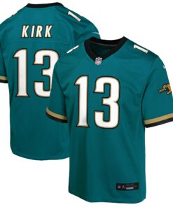 Youth Jacksonville Jaguars Christian Kirk Teal Prowler Throwback Player Game Jersey JS6443 nicesnker