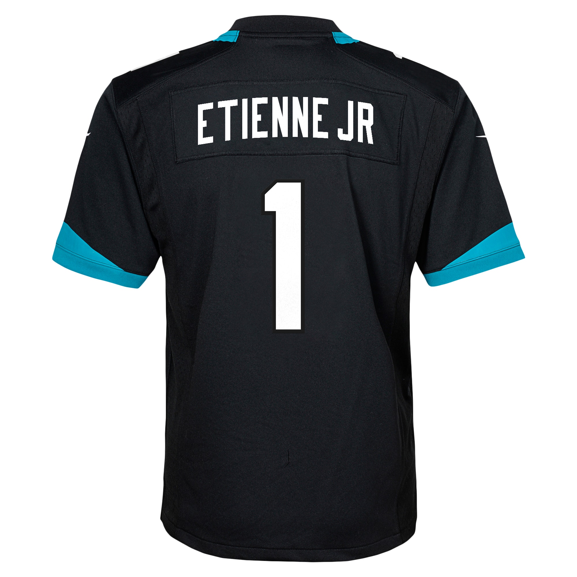 Youth Jacksonville Jaguars Travis Etienne Black Alternate Player Game Jersey JS1948 nicesnker - Image 3
