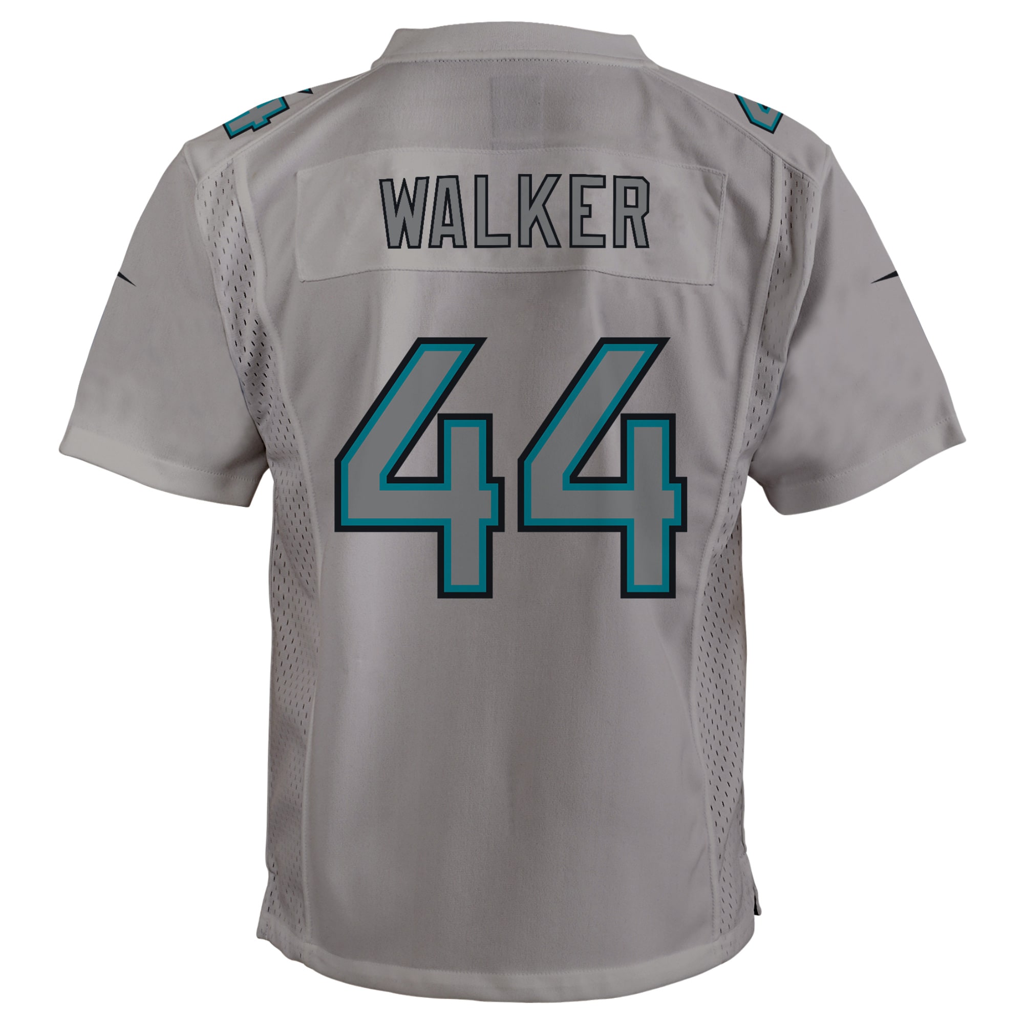 Youth Jacksonville Jaguars Travon Walker Gray Atmosphere Game Jersey JS3748 nicesnker - Image 3