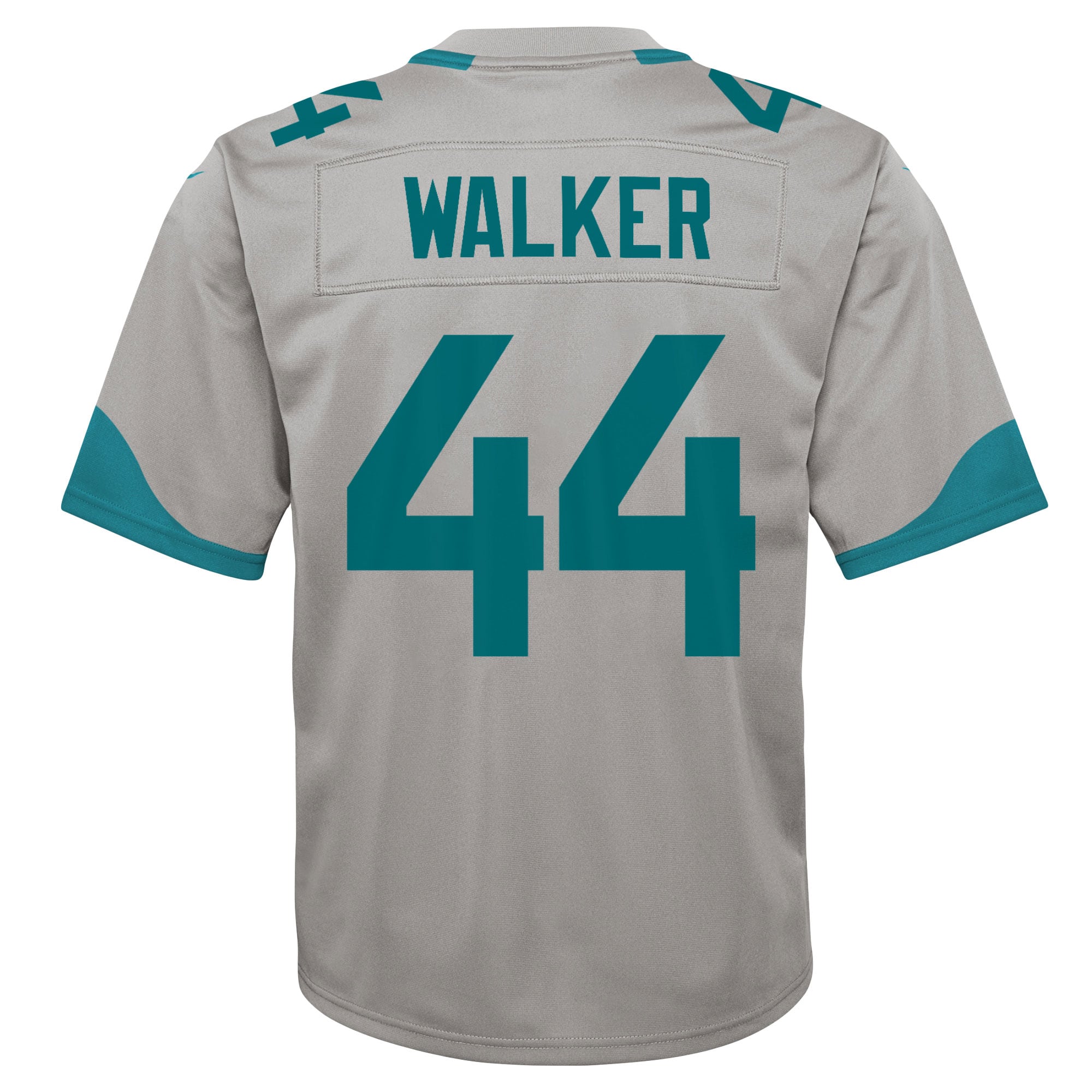 Youth Jacksonville Jaguars Travon Walker Silver Inverted Game Jersey JS3638 nicesnker - Image 3