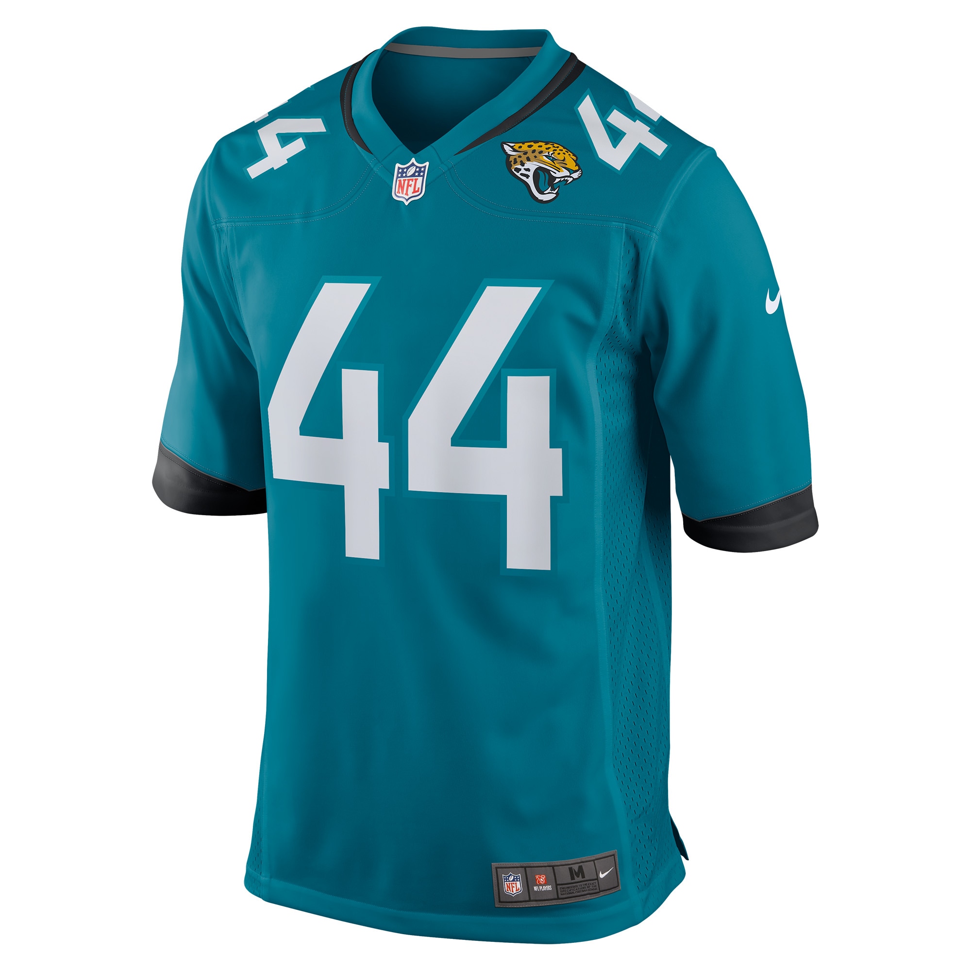 Youth Jacksonville Jaguars Travon Walker Teal Game Jersey JS3160 nicesnker - Image 2