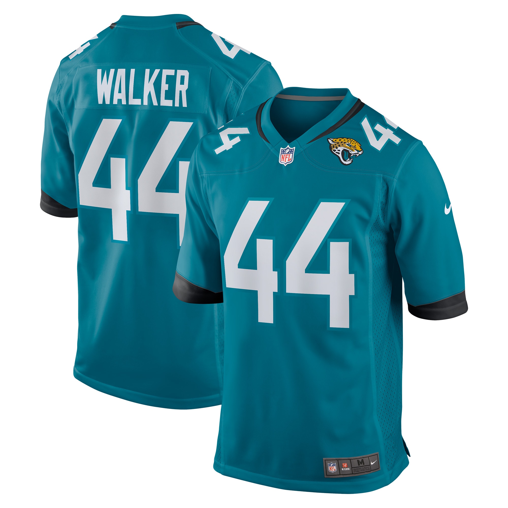 Youth Jacksonville Jaguars Travon Walker Teal Game Jersey JS3160 nicesnker