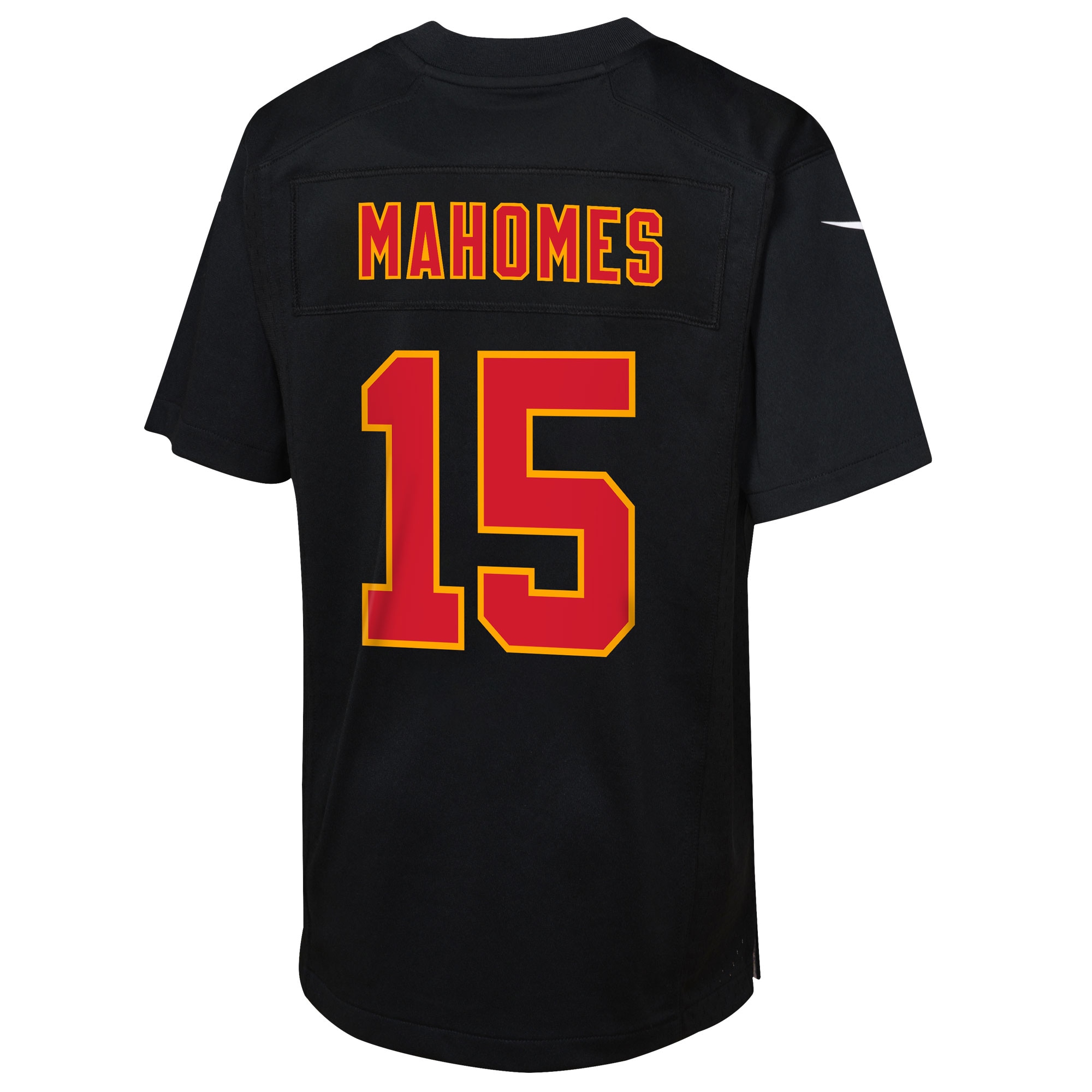 Youth Kansas City Chiefs Patrick Mahomes Carbon Black Super Bowl LIX Patch Fashion Game Jersey JS9045 nicesnker - Image 3