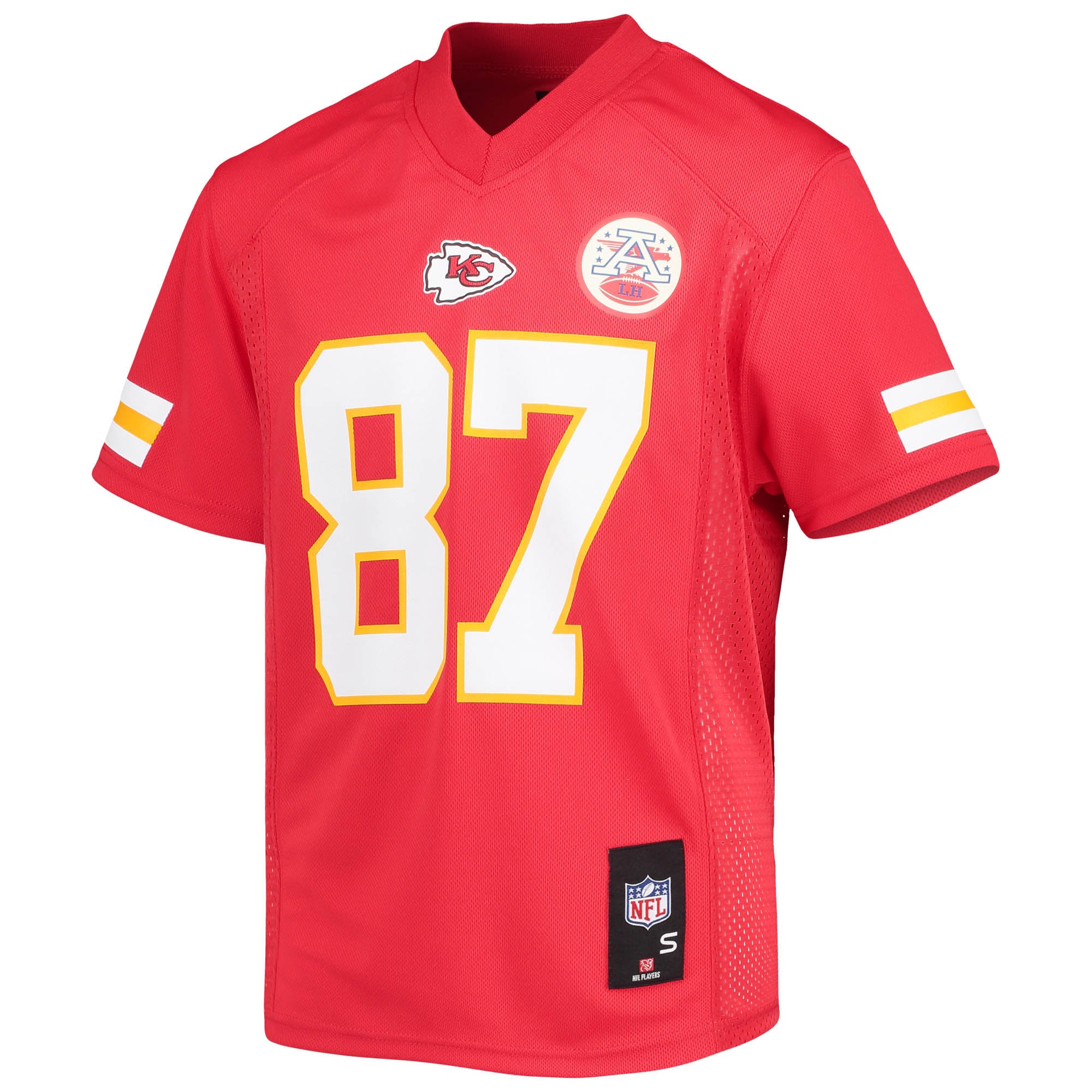 Youth Kansas City Chiefs Travis Kelce Red Player Jersey JS9305 nicesnker - Image 2