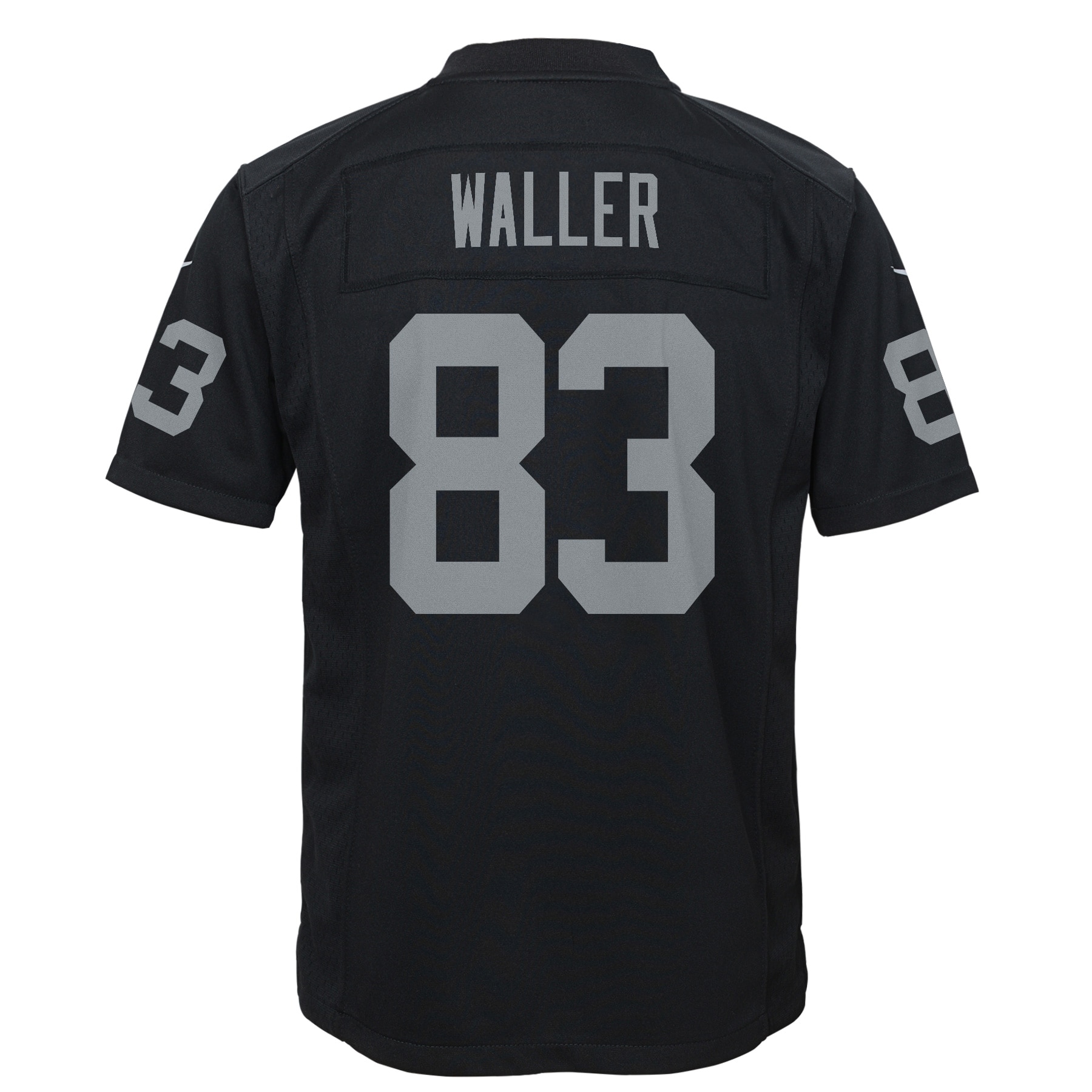 Youth Las Vegas Raiders Darren Waller Black Game Jersey JS6965 nicesnker - Image 3