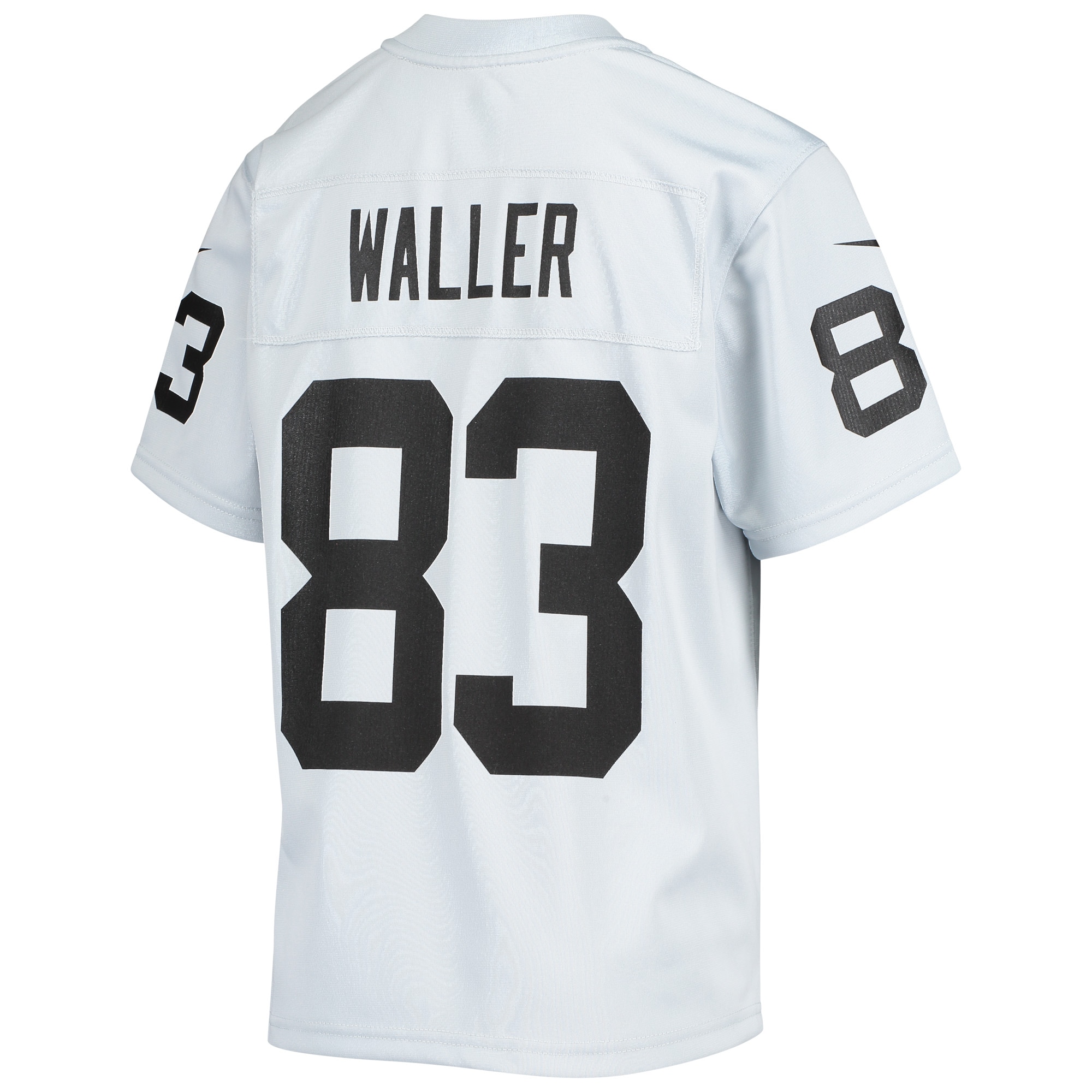 Youth Las Vegas Raiders Darren Waller Silver Inverted Team Game Jersey JS1626 nicesnker - Image 3