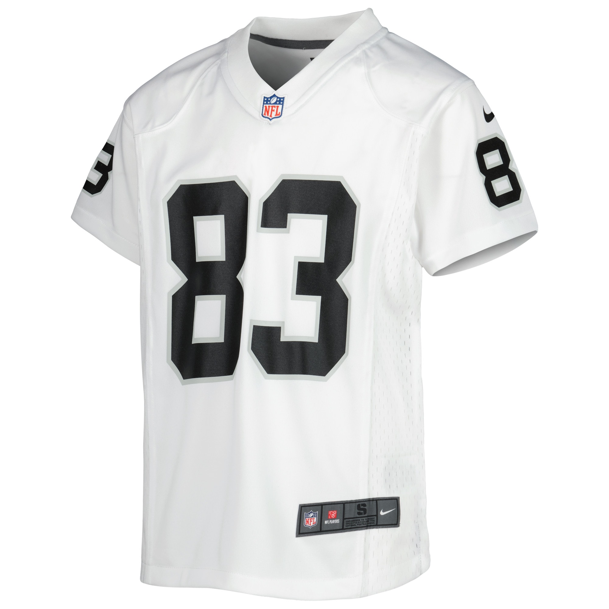 Youth Las Vegas Raiders Darren Waller White Game Jersey JS8927 nicesnker - Image 2