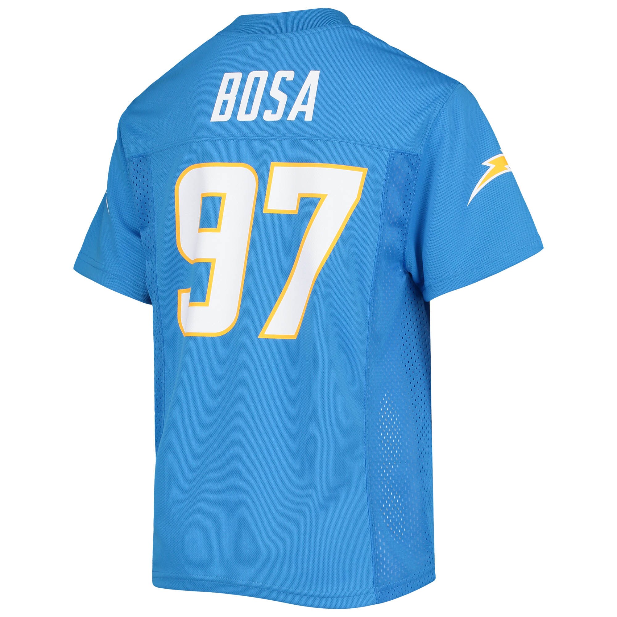 Youth Los Angeles Chargers Joey Bosa Powder Blue Player Jersey JS7005 nicesnker - Image 3