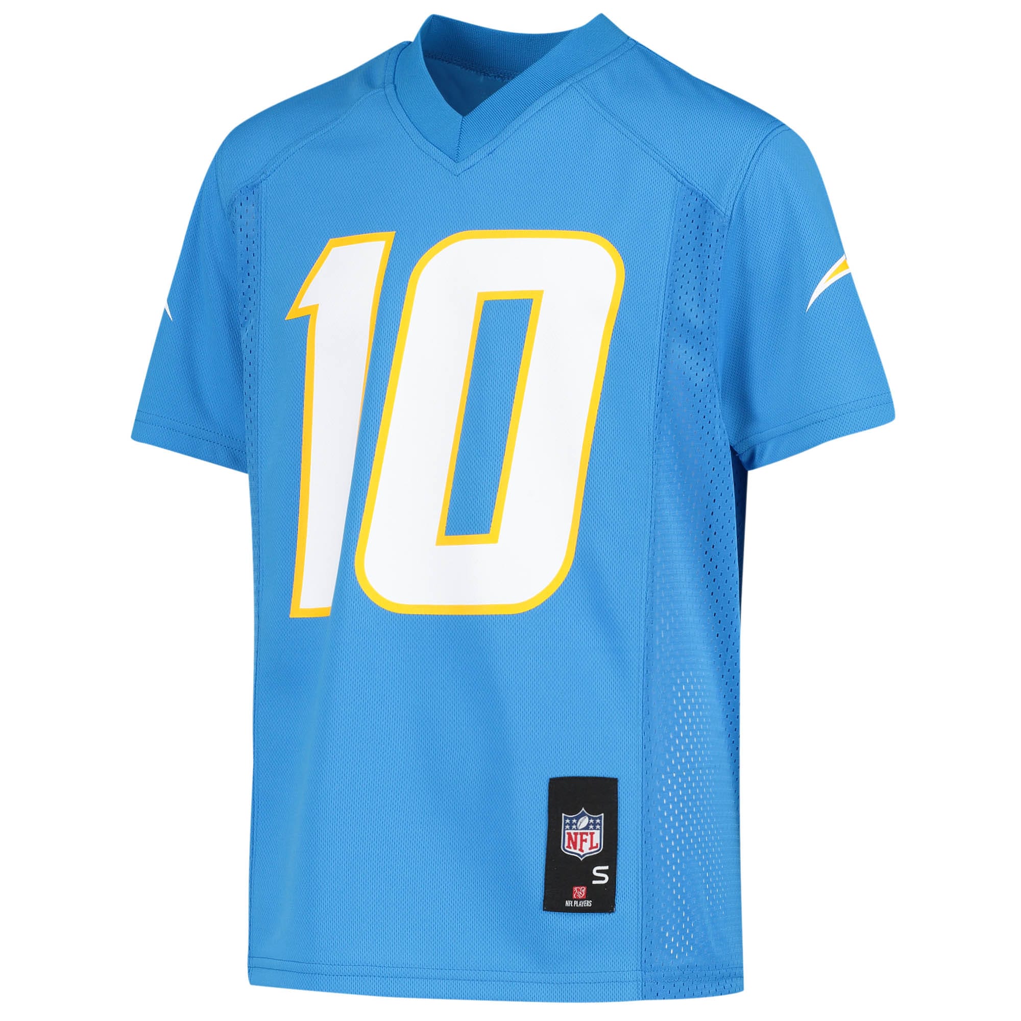 Youth Los Angeles Chargers Justin Herbert Powder Blue Player Jersey JS9267 nicesnker - Image 2