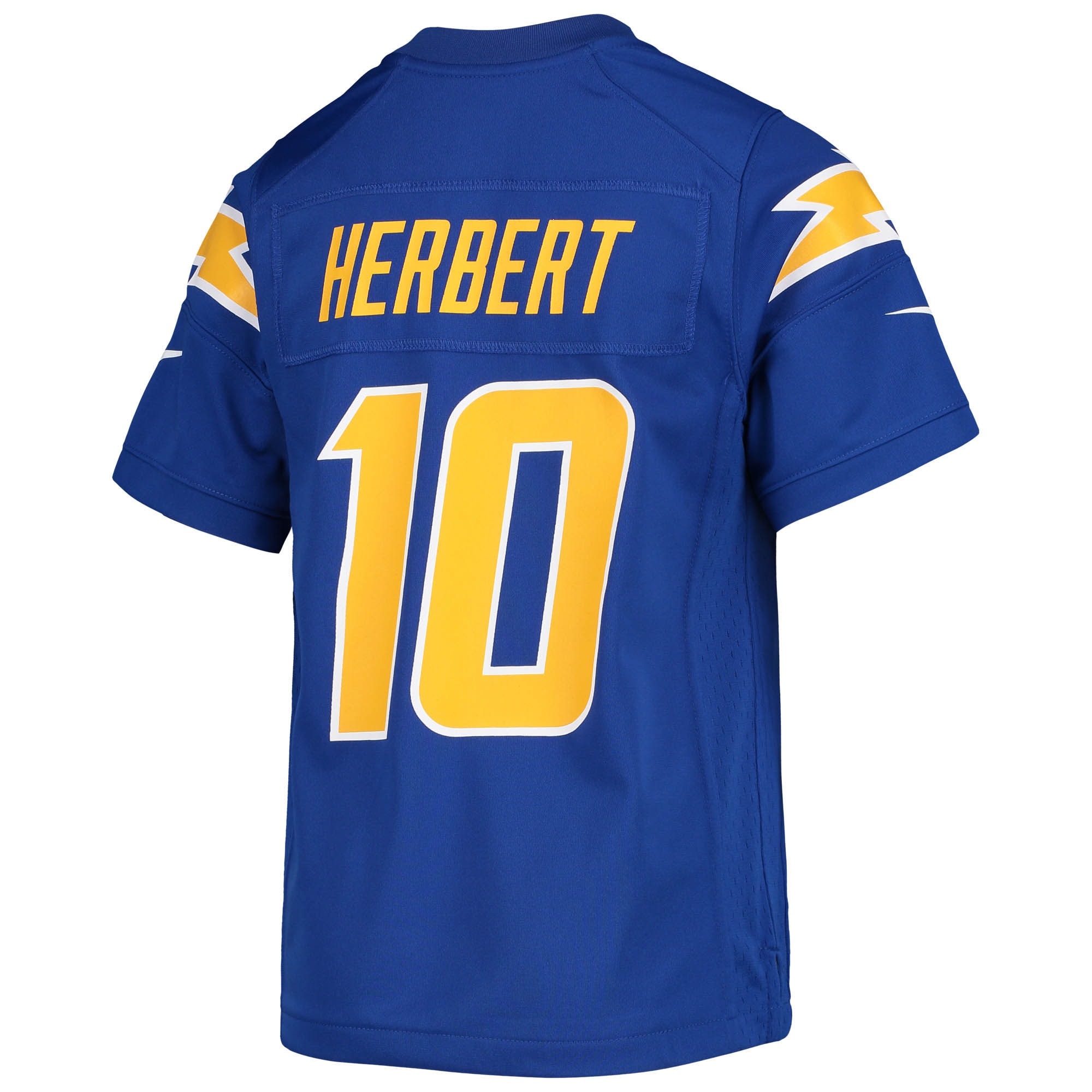 Youth Los Angeles Chargers Justin Herbert Royal Game Jersey JS5244 nicesnker - Image 3