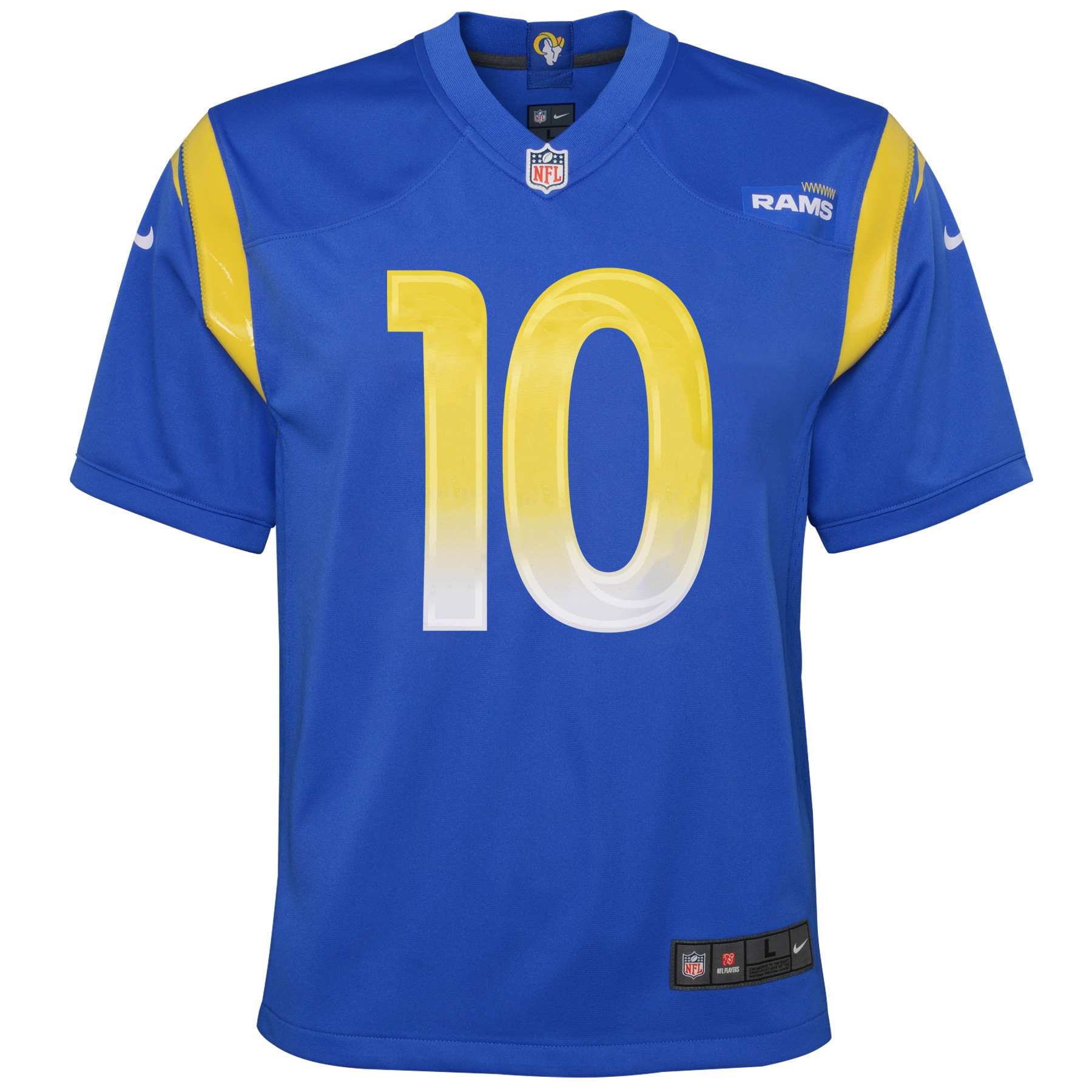 Youth Los Angeles Rams Cooper Kupp Royal Game Jersey JS1282 nicesnker - Image 2