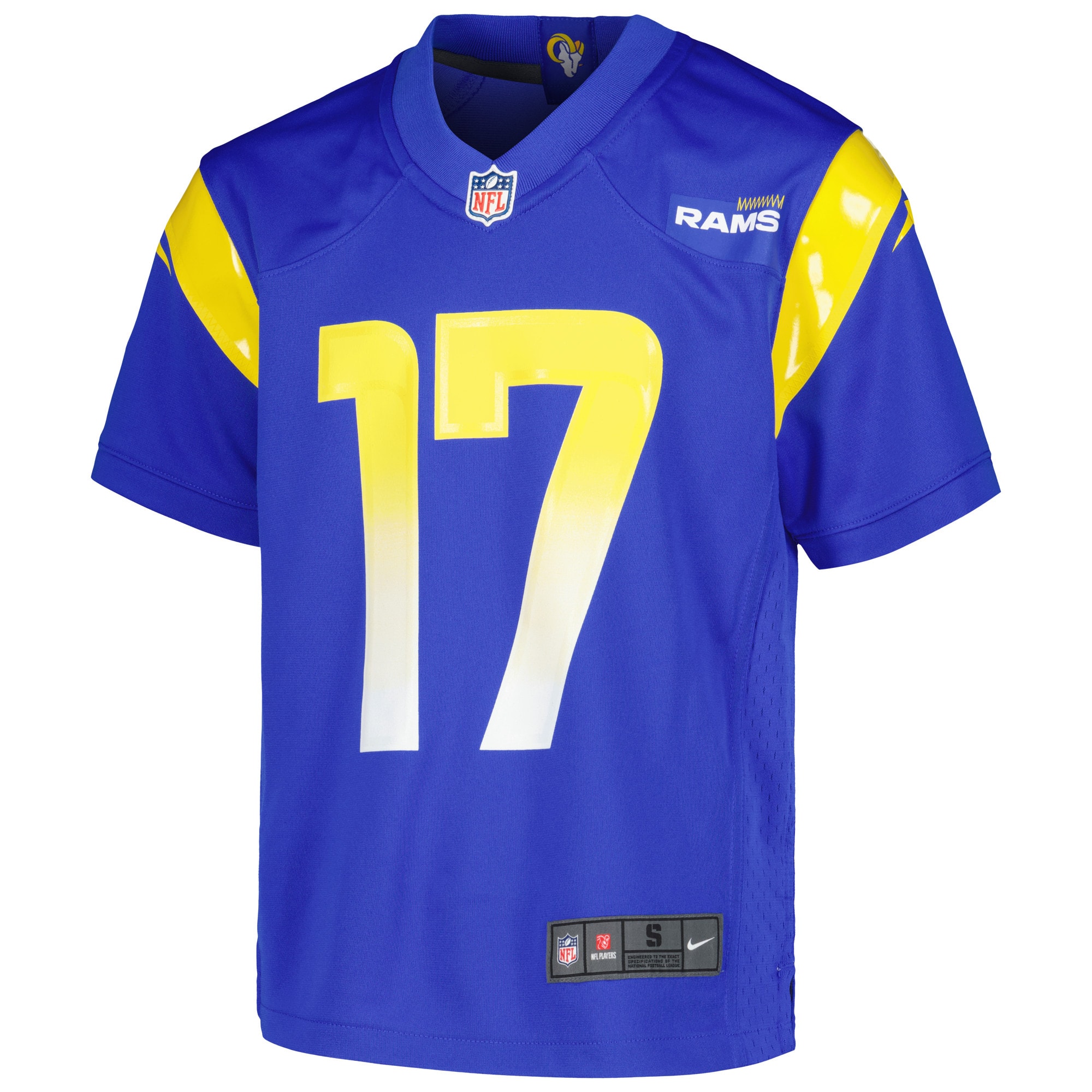 Youth Los Angeles Rams Puka Nacua Royal Game Jersey JS1493 nicesnker - Image 2