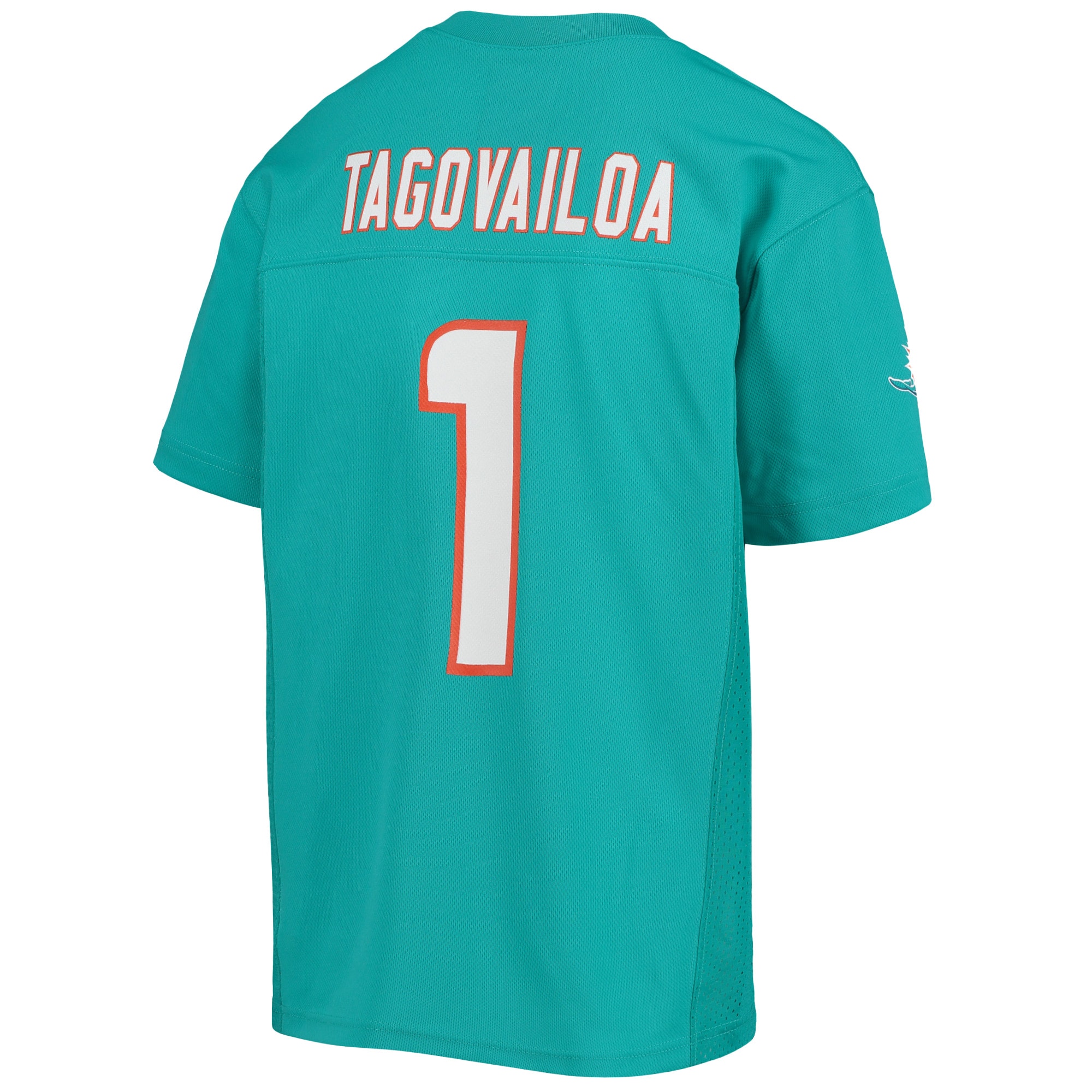 Youth Miami Dolphins Tua Tagovailoa Aqua Player Jersey JS4307 nicesnker - Image 3