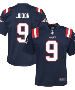 Youth New England Patriots Matthew Judon Navy Game Jersey JS8191 nicesnker