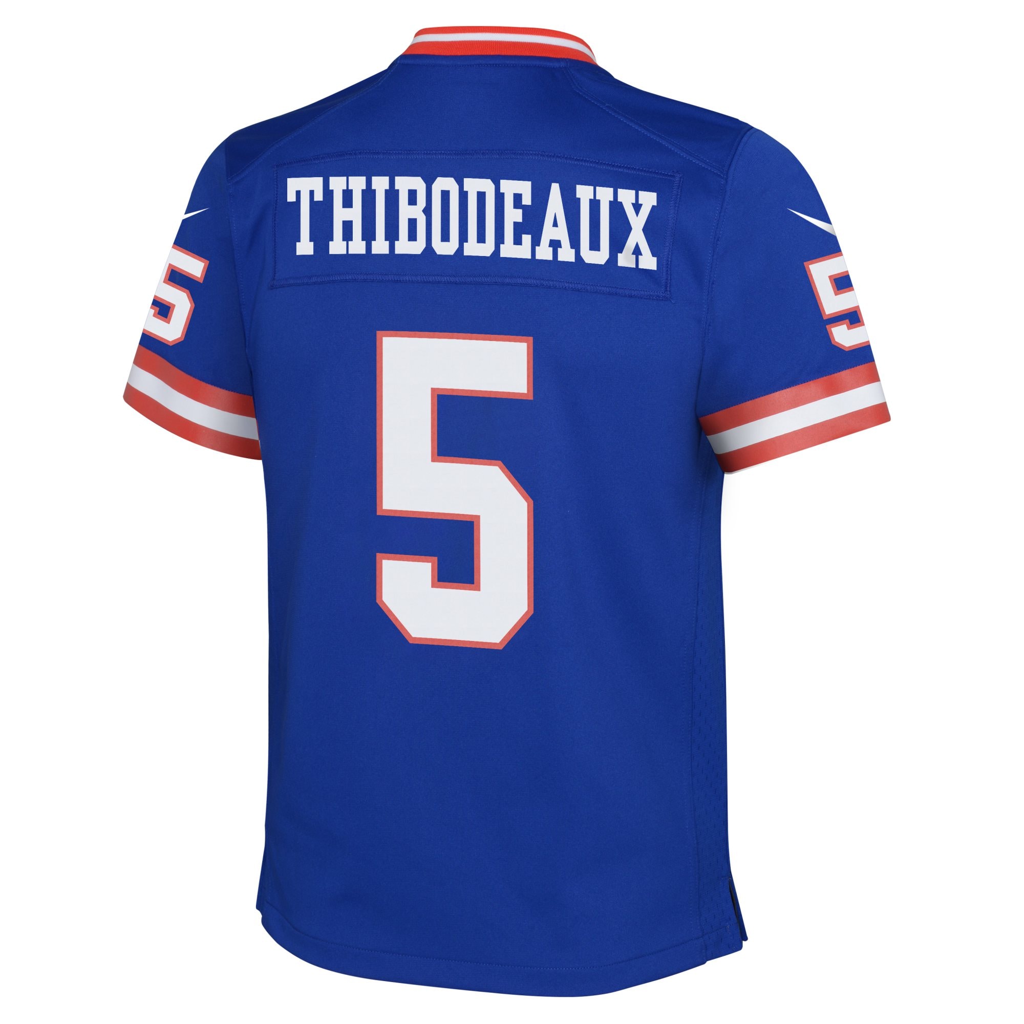 Youth New York Giants Kayvon Thibodeaux Royal Game Jersey JS8433 nicesnker - Image 3