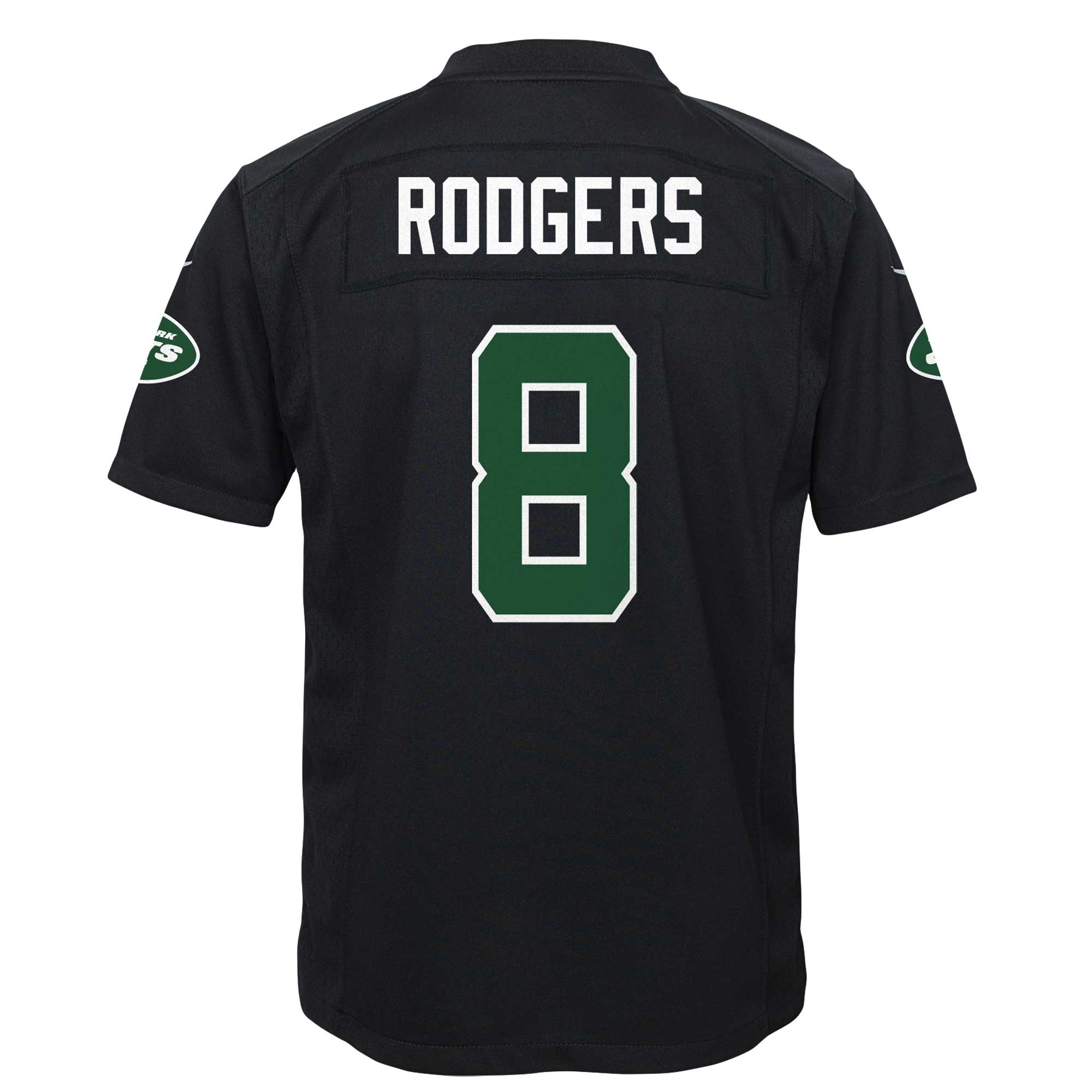 Youth New York Jets Aaron Rodgers Black Game Fashion Jersey JS6133 nicesnker - Image 3