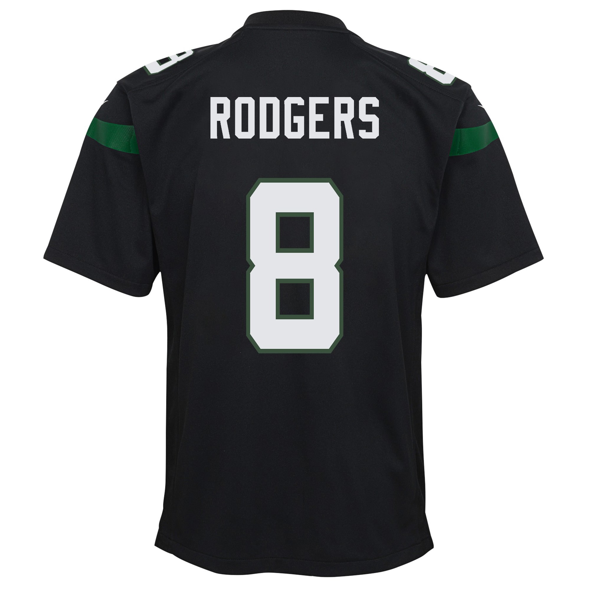 Youth New York Jets Aaron Rodgers Black Game Jersey JS4949 nicesnker - Image 2