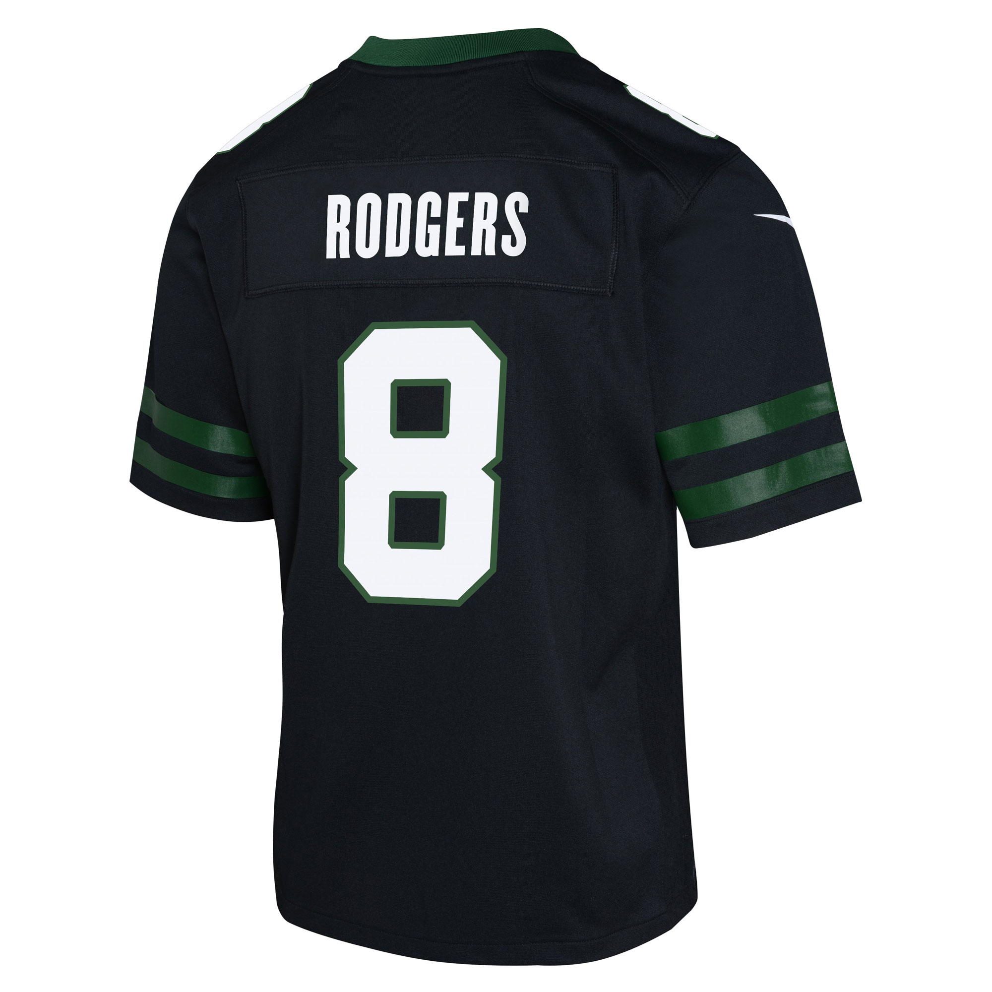 Youth New York Jets Aaron Rodgers Legacy Black Alternate Game Jersey JS7659 nicesnker - Image 3