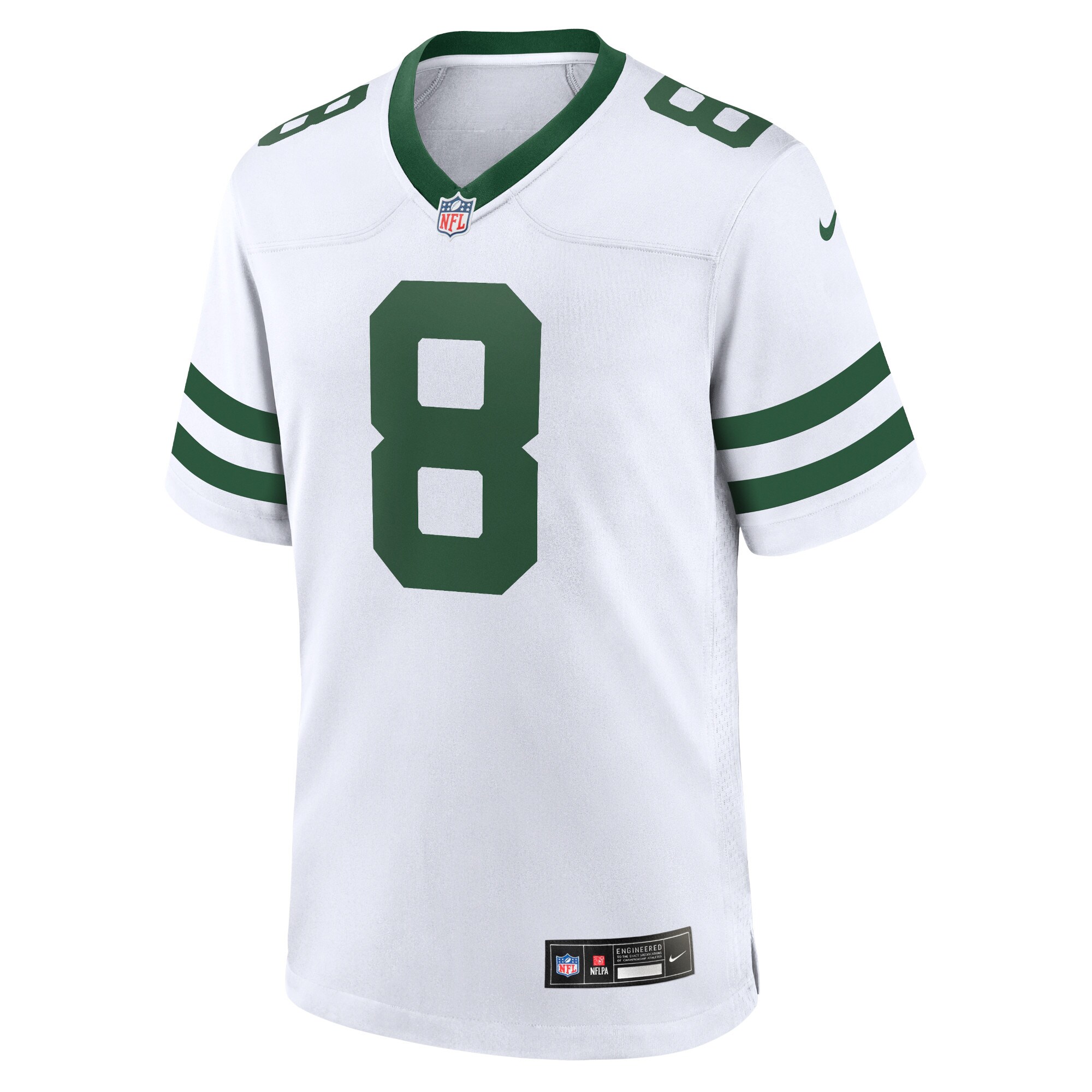 Youth New York Jets Aaron Rodgers Legacy White Game Jersey JS8640 nicesnker - Image 2