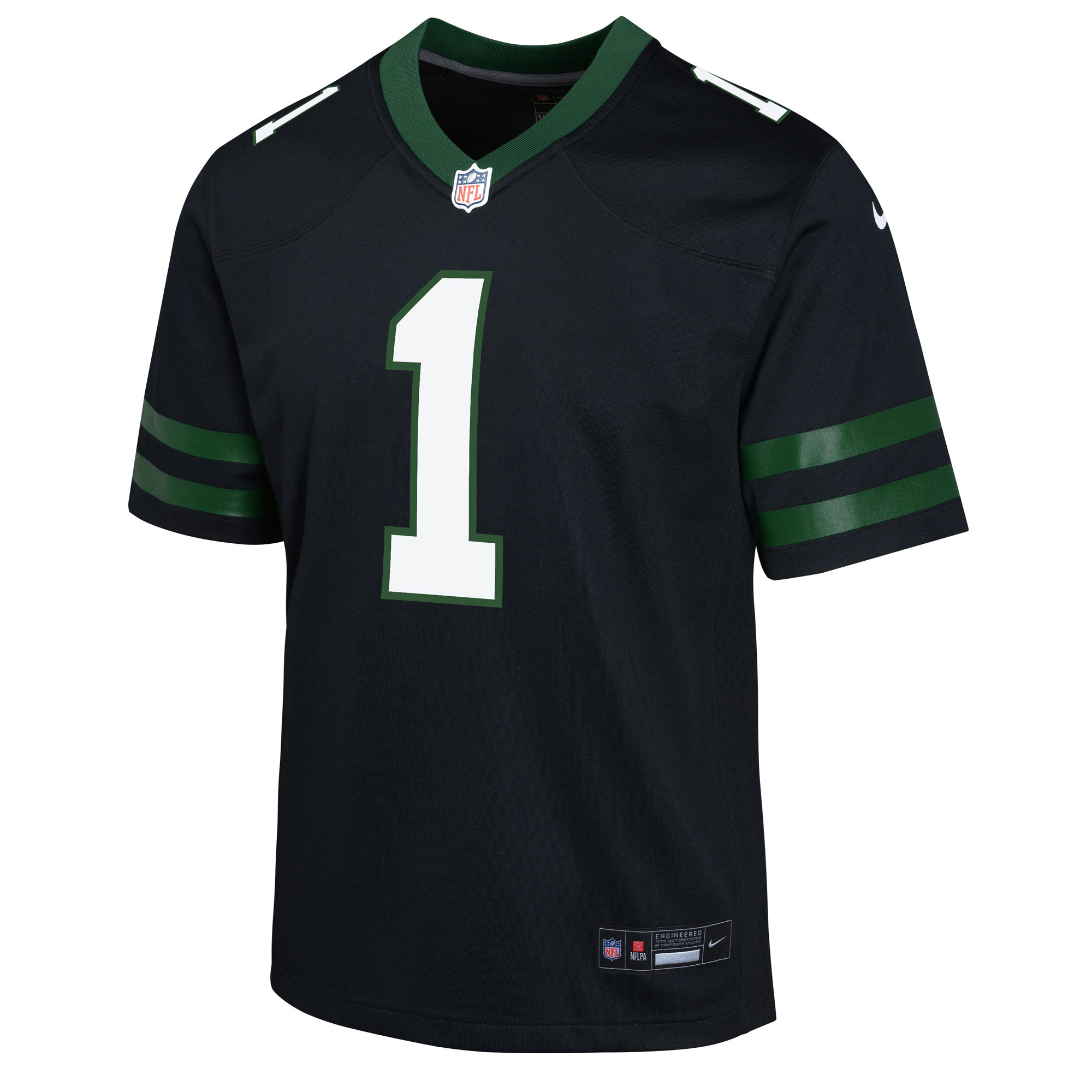 Youth New York Jets Ahmad Sauce Gardner Legacy Black Alternate Game Jersey JS2625 nicesnker - Image 2