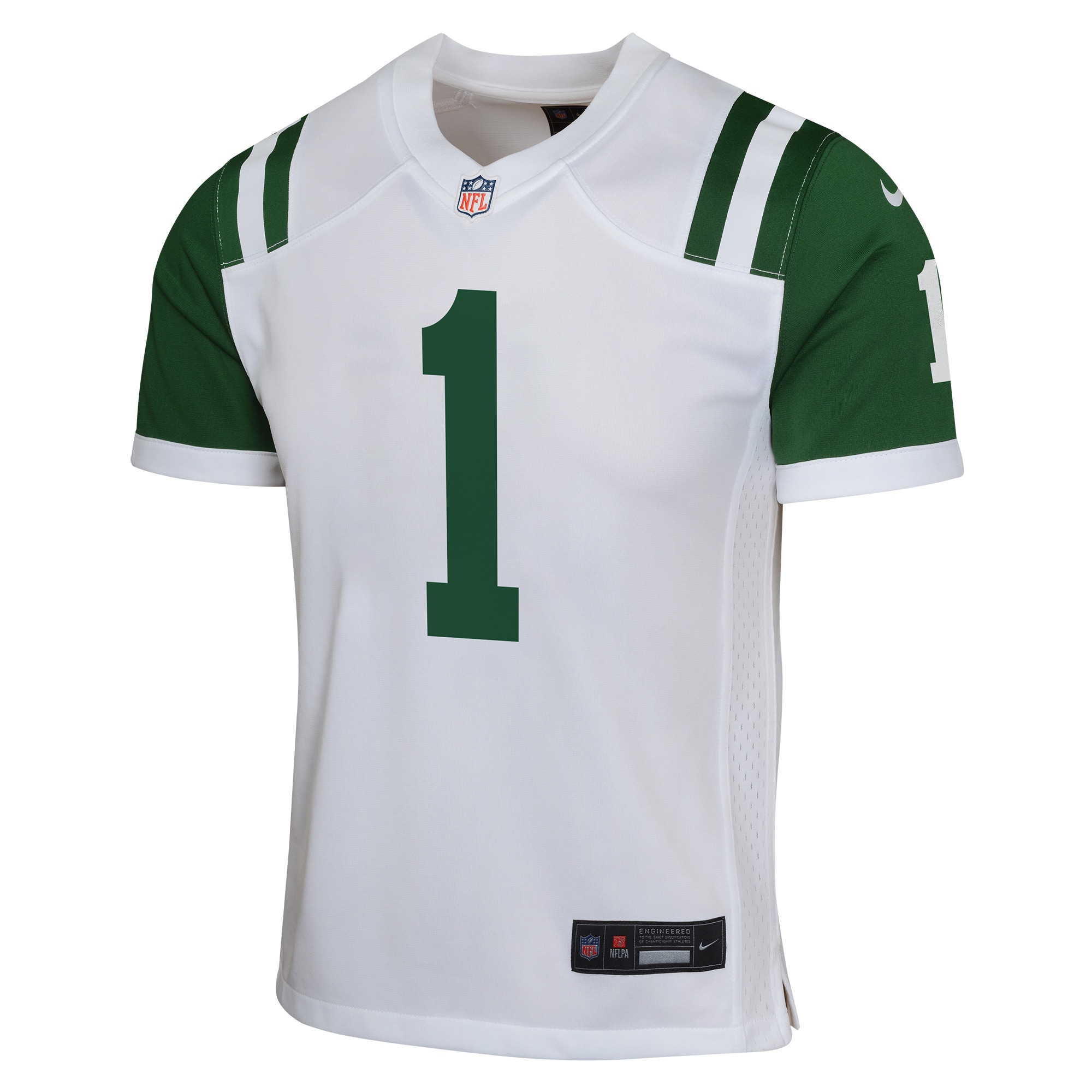 Youth New York Jets Ahmad Sauce Gardner White Classic Alternate Game Jersey JS1892 nicesnker - Image 2