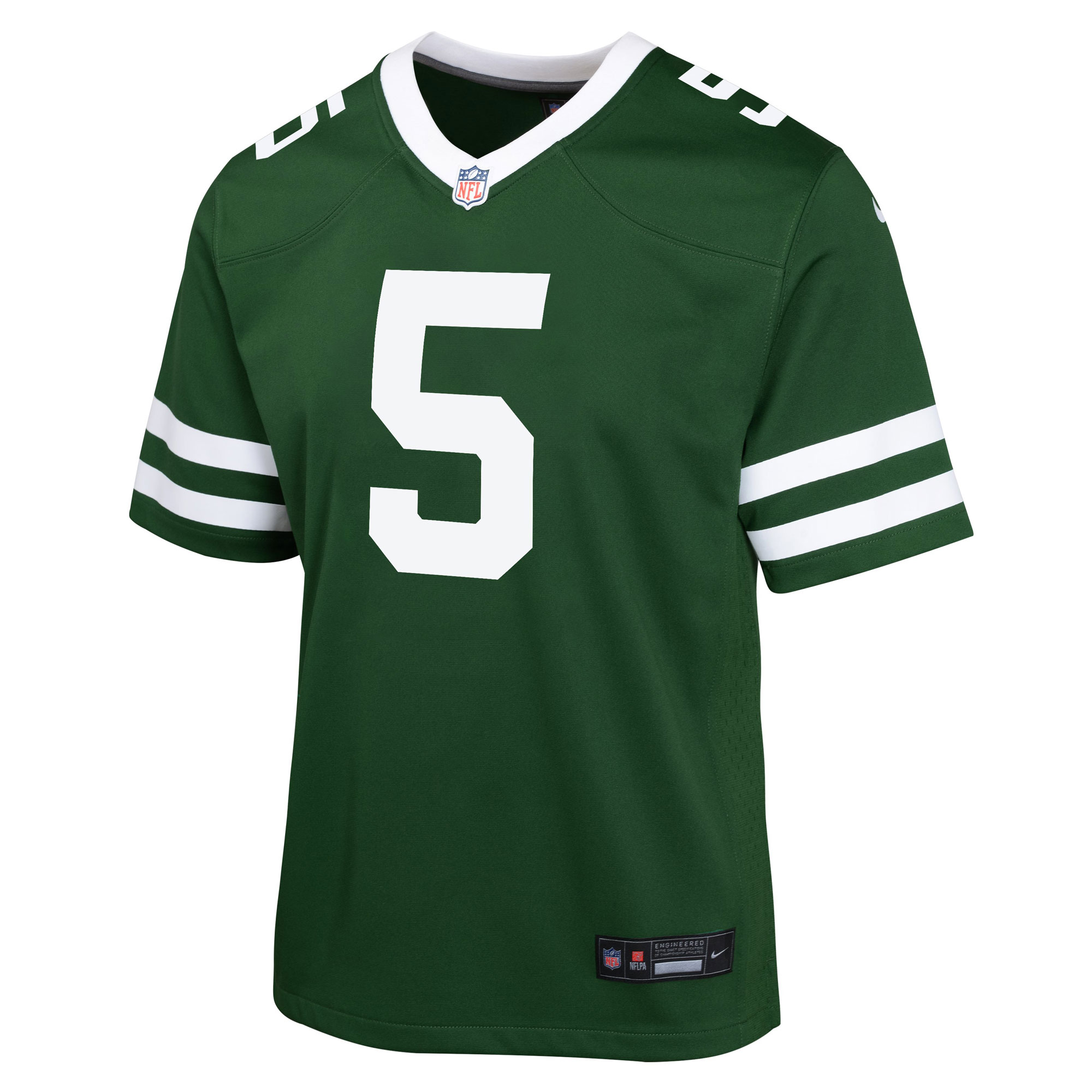Youth New York Jets Garrett Wilson Legacy Green Game Jersey JS7347 nicesnker - Image 2