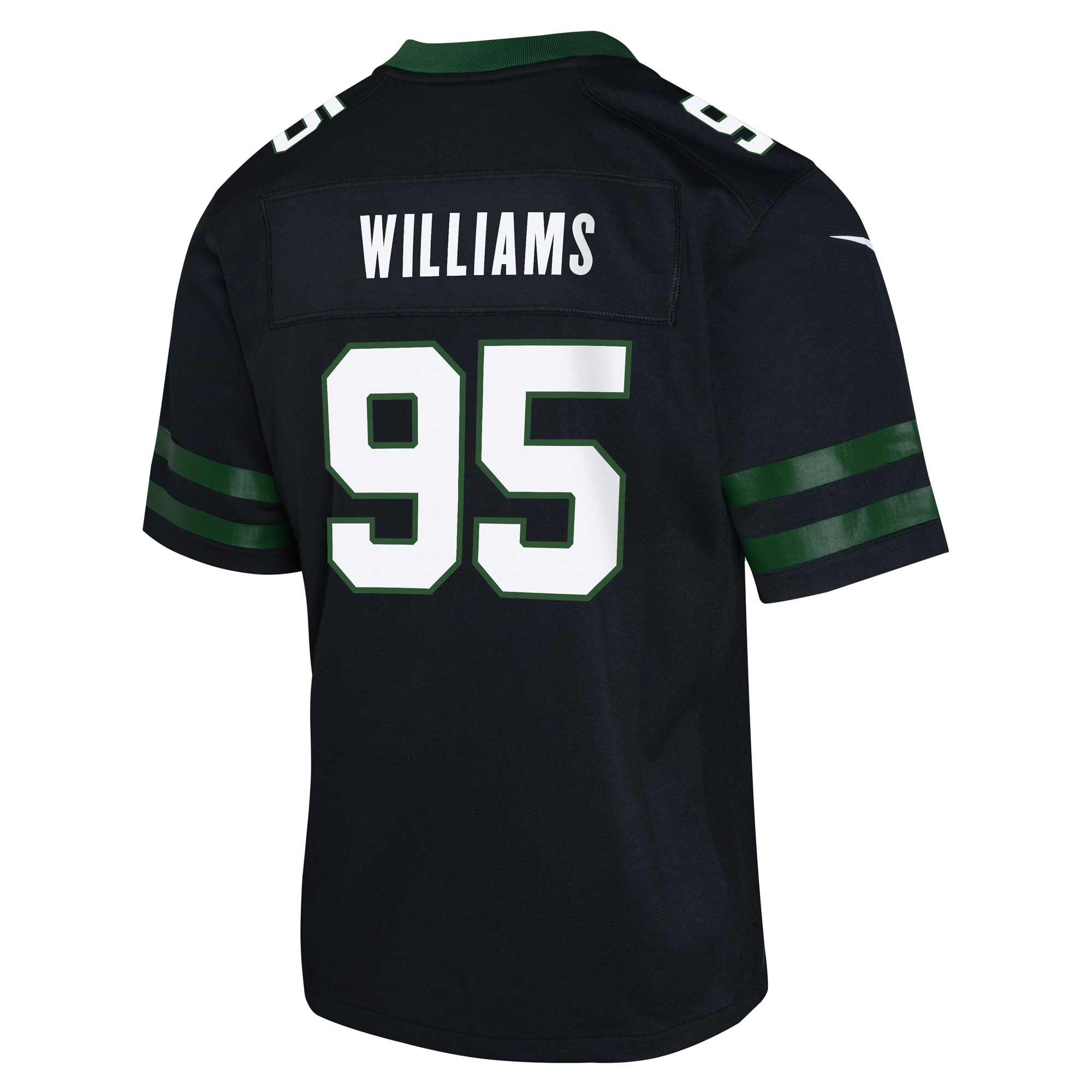Youth New York Jets Quinnen Williams Legacy Black Alternate Game Jersey JS4406 nicesnker - Image 3