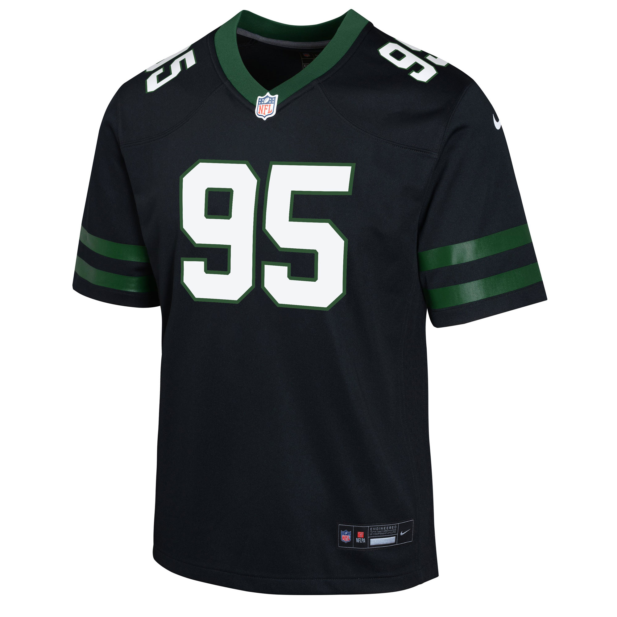 Youth New York Jets Quinnen Williams Legacy Black Alternate Game Jersey JS4406 nicesnker - Image 2