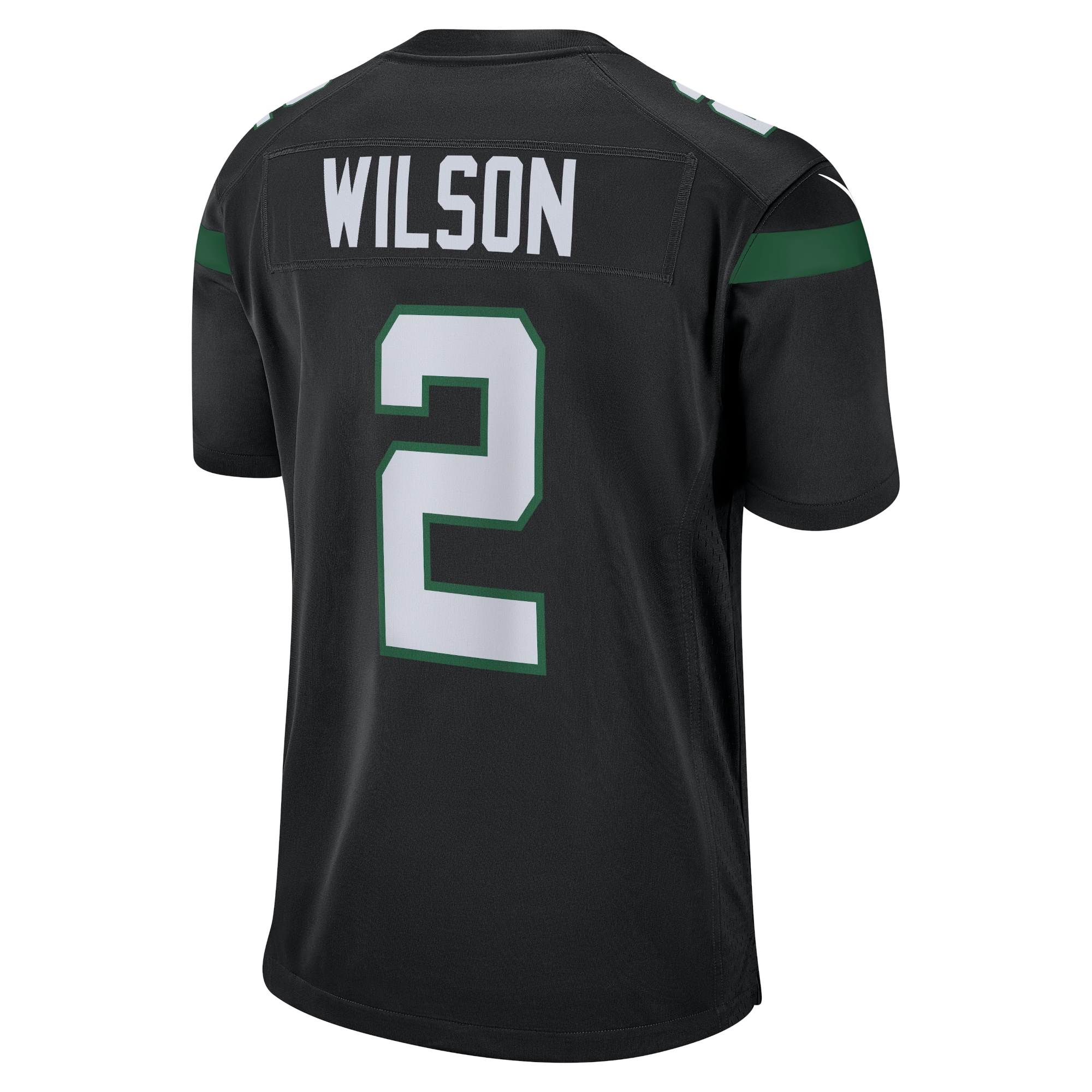 Youth New York Jets Zach Wilson Black Game Jersey JS9595 nicesnker - Image 3