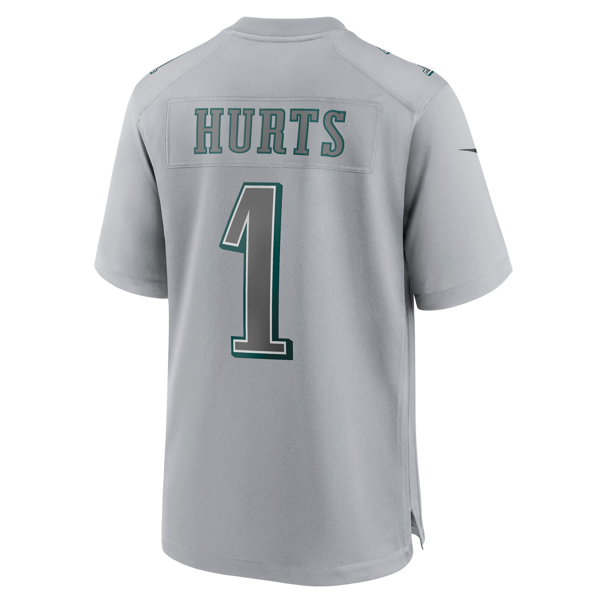 Youth Philadelphia Eagles Jalen Hurts Gray Super Bowl LVII Patch Atmosphere Fashion Game Jersey JS9406 nicesnker - Image 3
