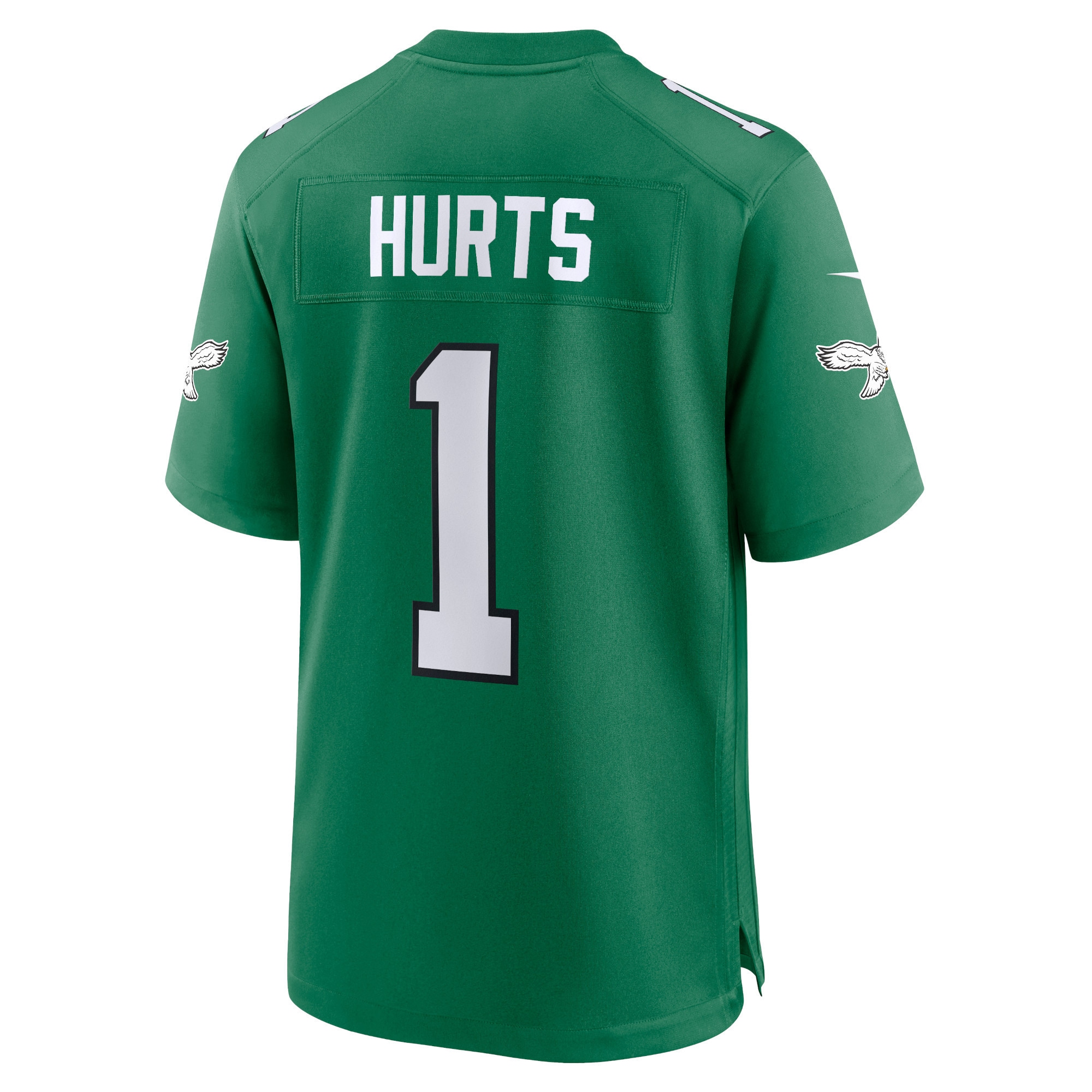 Youth Philadelphia Eagles Jalen Hurts Kelly Green Game Jersey JS2108 nicesnker - Image 3