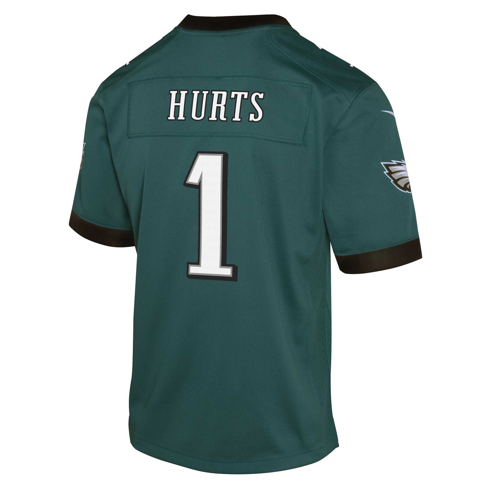 Youth Philadelphia Eagles Jalen Hurts Midnight Green Game Jersey JS8184 nicesnker - Image 3