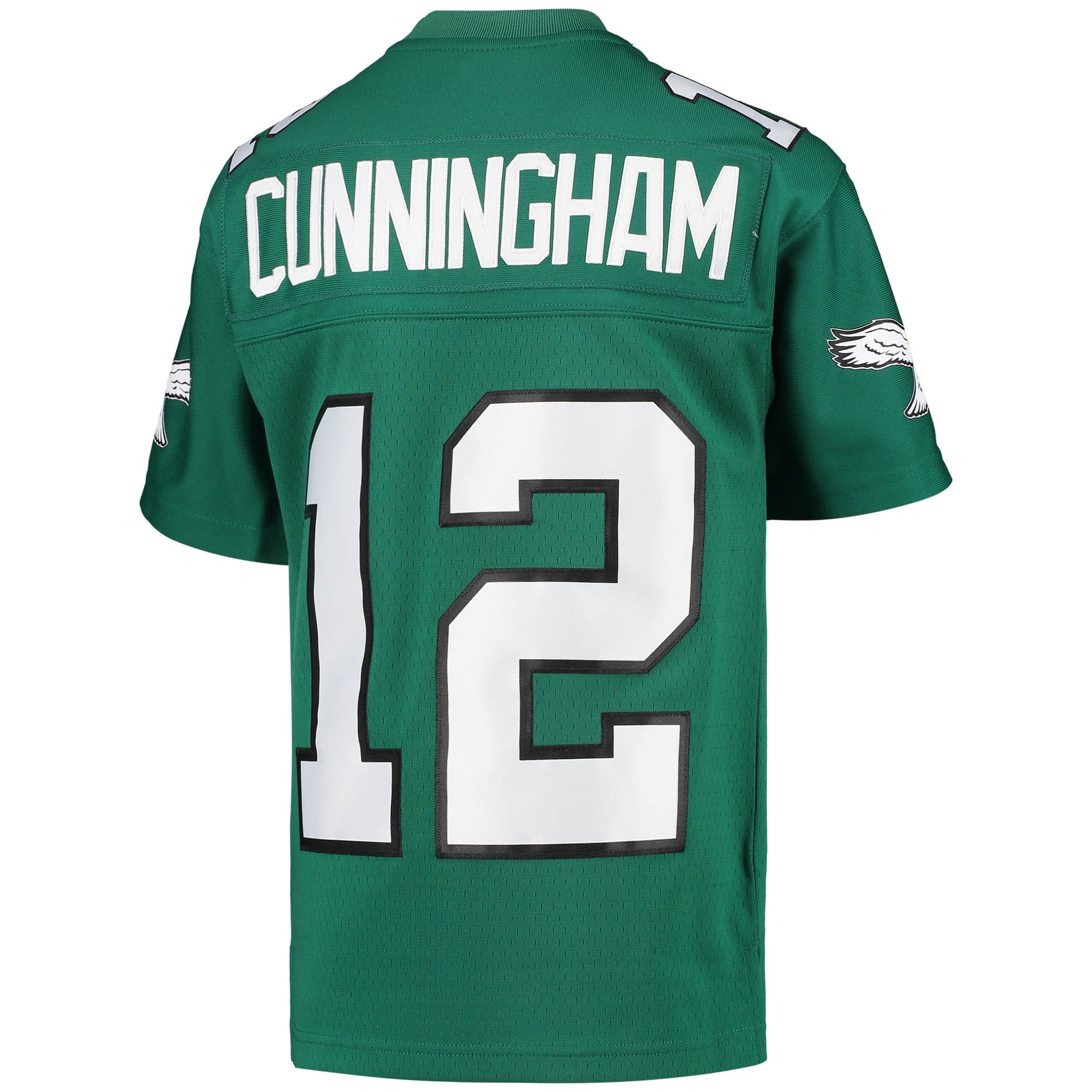 Youth Philadelphia Eagles Randall Cunningham Mitchell & Ness Kelly Green 1990 Retired Player Legacy Jersey JS4623 nicesnker - Image 3