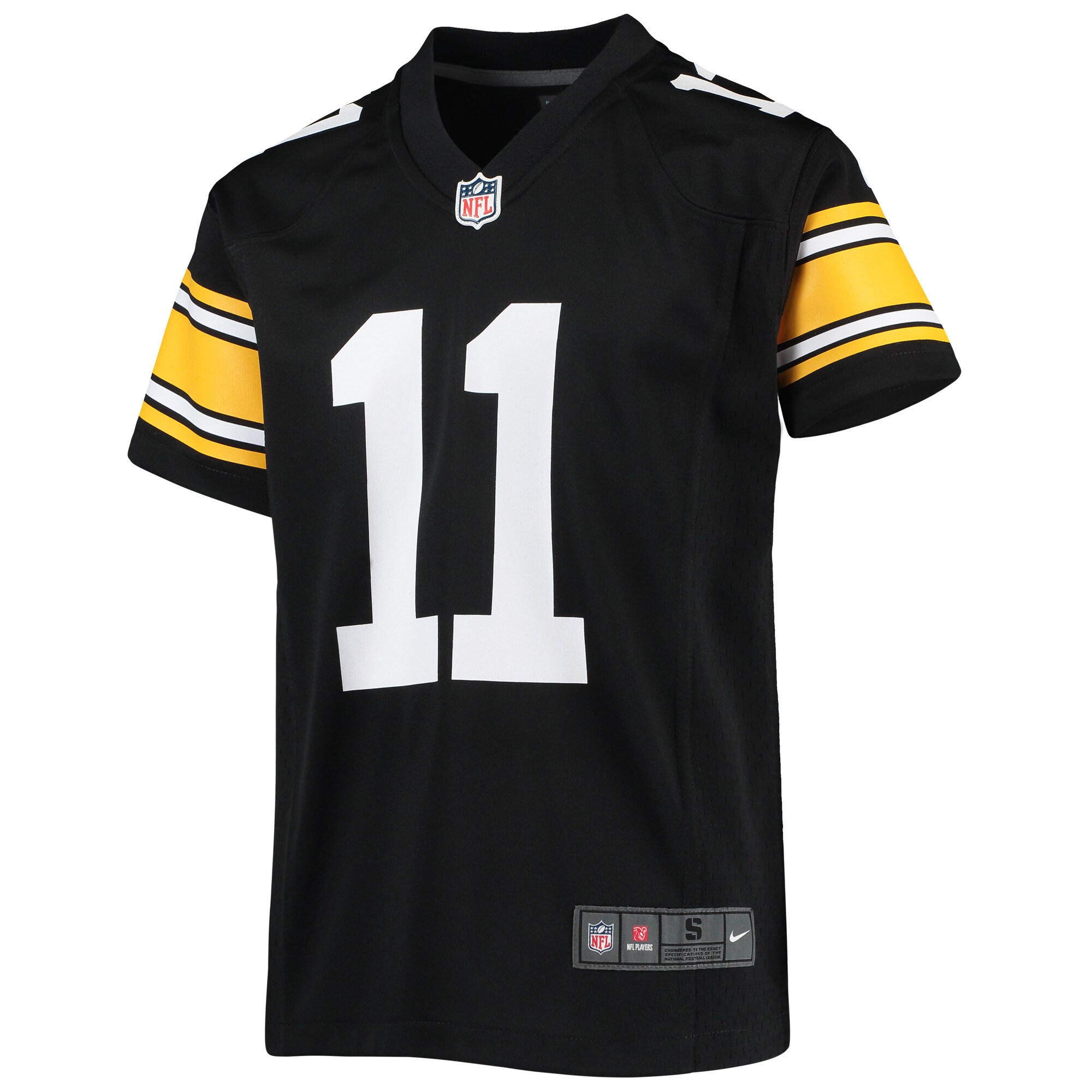 Youth Pittsburgh Steelers Chase Claypool Black Alternate Game Jersey JS9016 nicesnker - Image 2