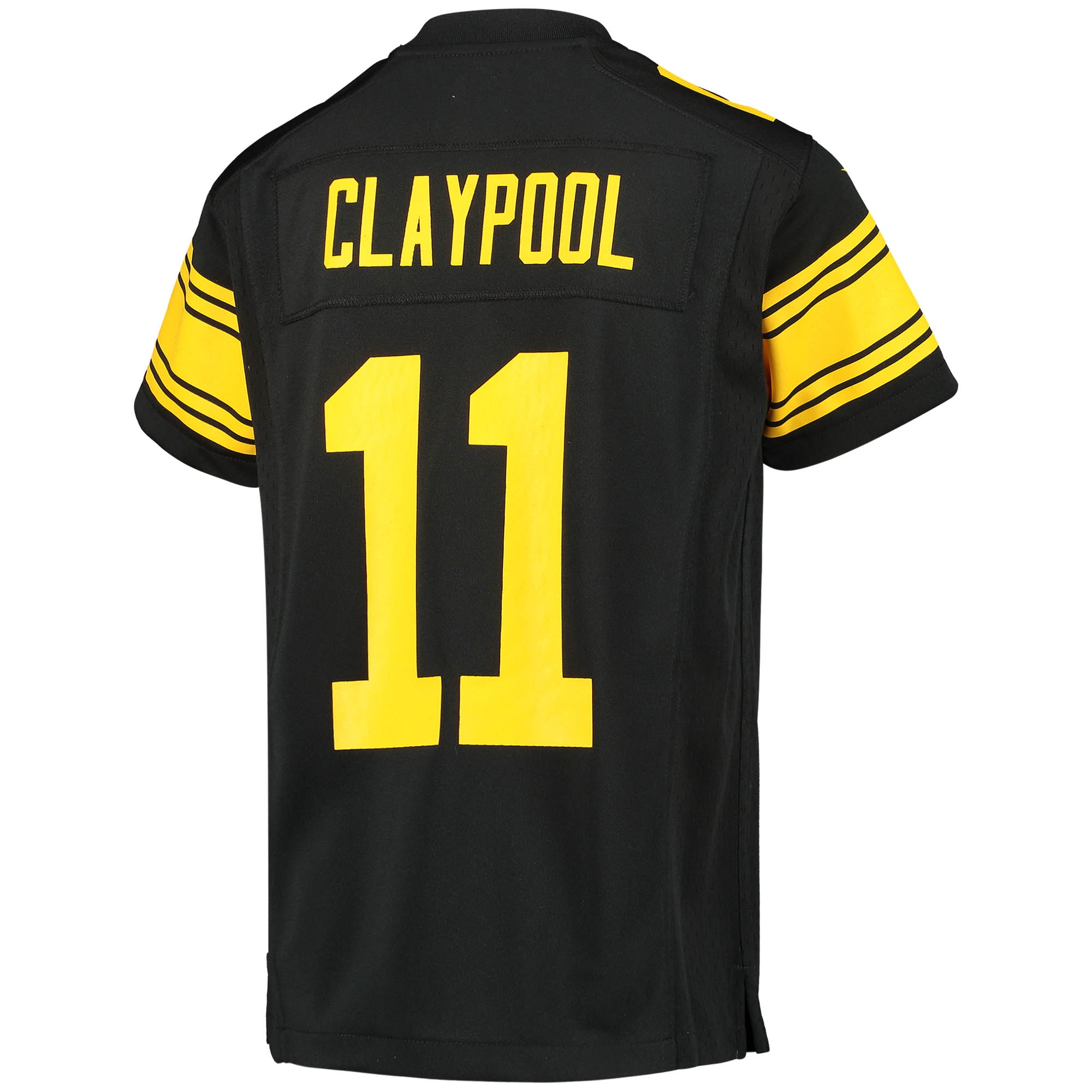 Youth Pittsburgh Steelers Chase Claypool Black Alternate Player Game Jersey JS3188 nicesnker - Image 3