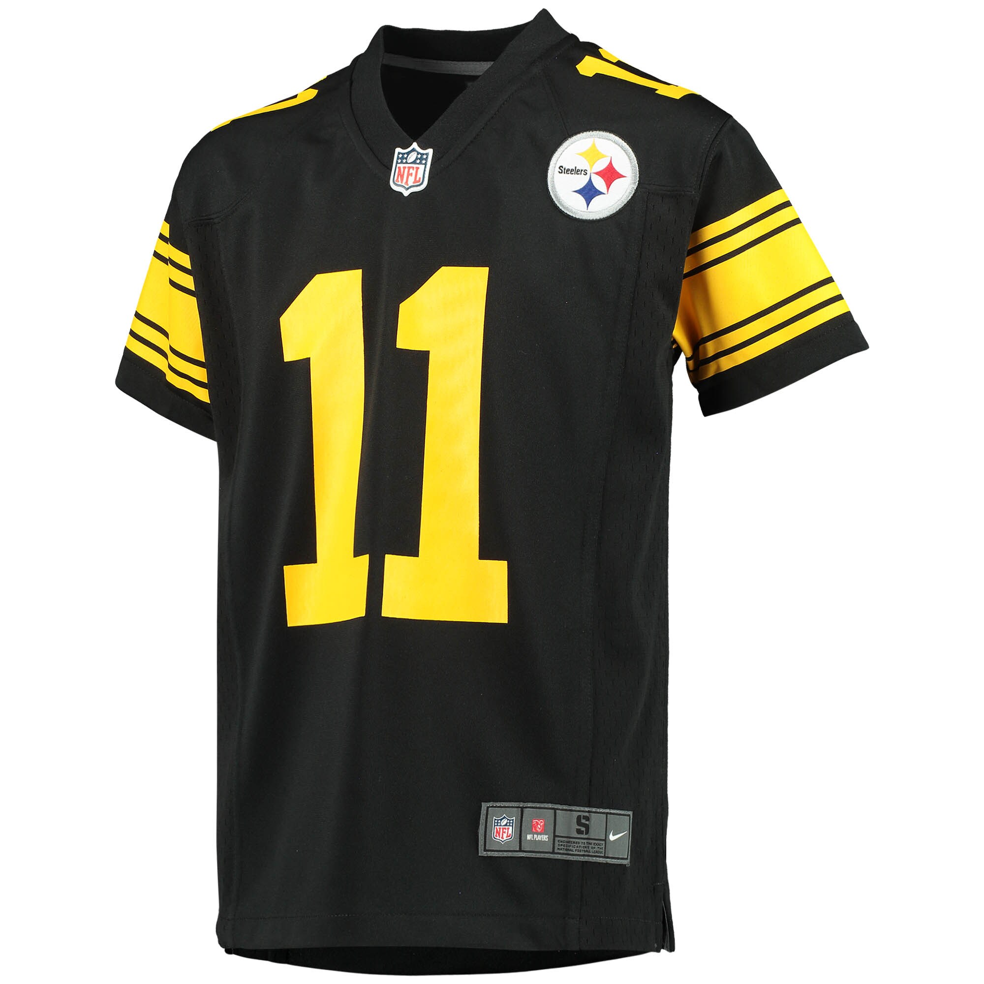 Youth Pittsburgh Steelers Chase Claypool Black Alternate Player Game Jersey JS3188 nicesnker - Image 2