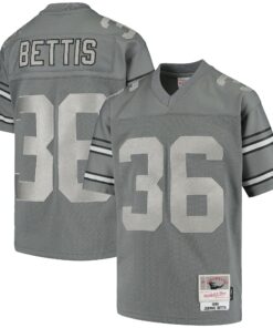 Youth Pittsburgh Steelers Jerome Bettis Mitchell & Ness Charcoal 1996 Retired Player Metal Jersey JS1969 nicesnker