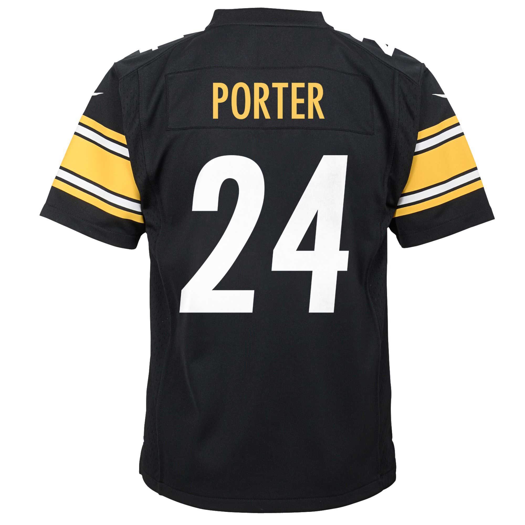 Youth Pittsburgh Steelers Joey Porter Jr. Black Game Jersey JS8935 nicesnker - Image 3